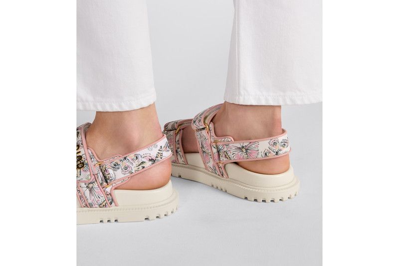 Dior o1w1db10426 KCQ868 Dioract Sandals in White/Multicolor Size US 9.5 / IT 39.5 - 7 Thumbnail