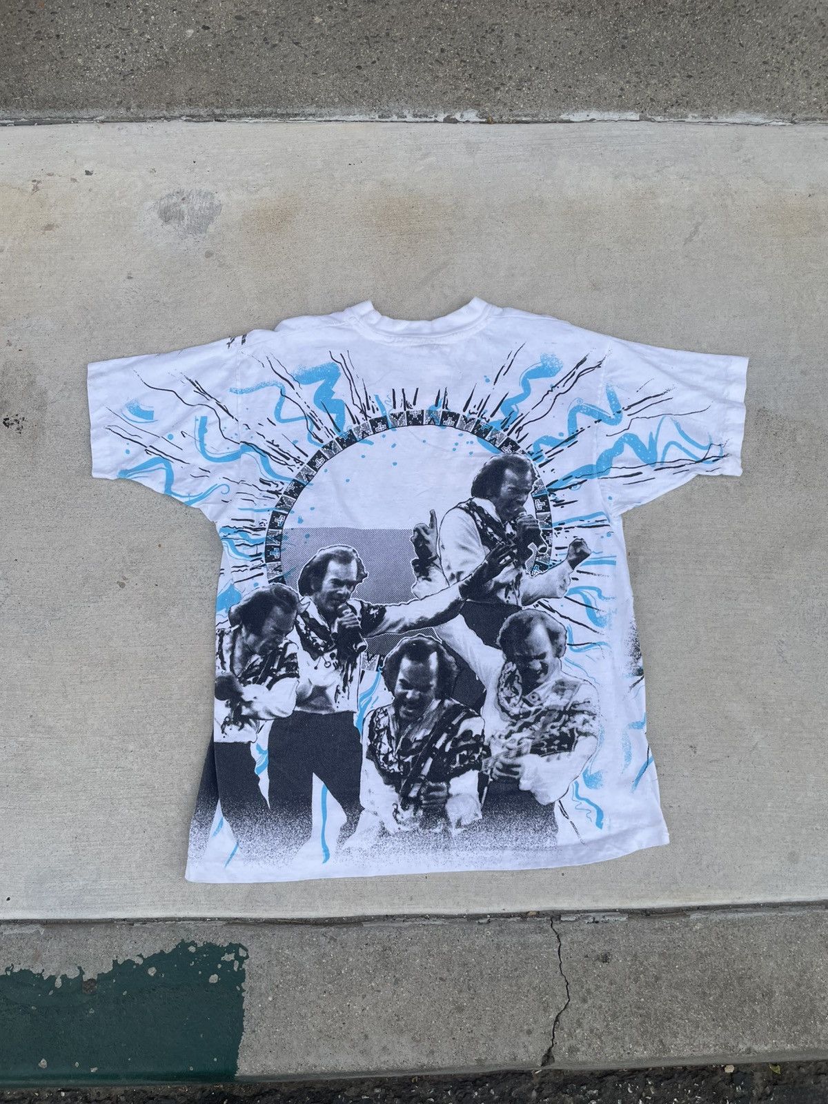 Vintage Neil Diamond Tour Shirt 1992 Single Stiched Vintage Size US L / EU 52-54 / 3 - 2 Thumbnail