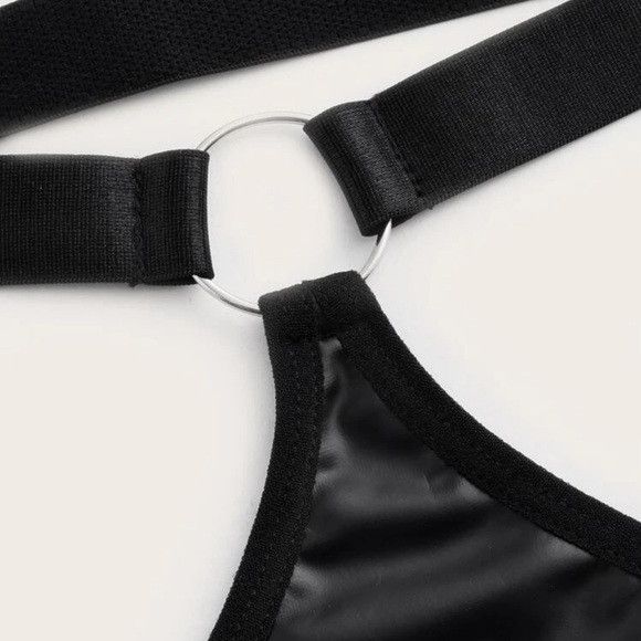 Other Women Punk Ring Linked Harness Lingerie Set Size M / US 6-8 / IT 42-44 - 6 Thumbnail