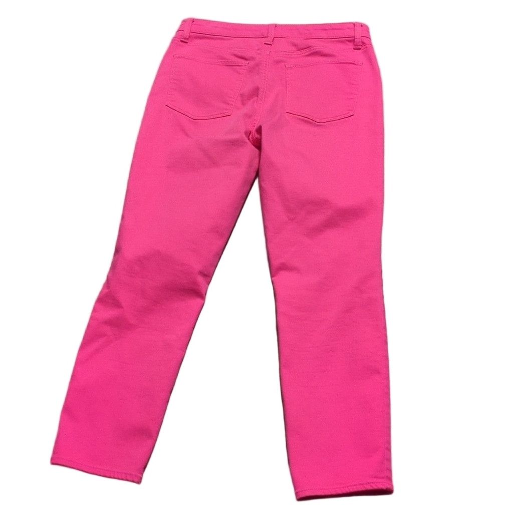 Talbots Talbots Hot Pink Flawless Slim Ankle Jeans Size 6 Size 28" / US 6 / IT 42 - 5 Thumbnail