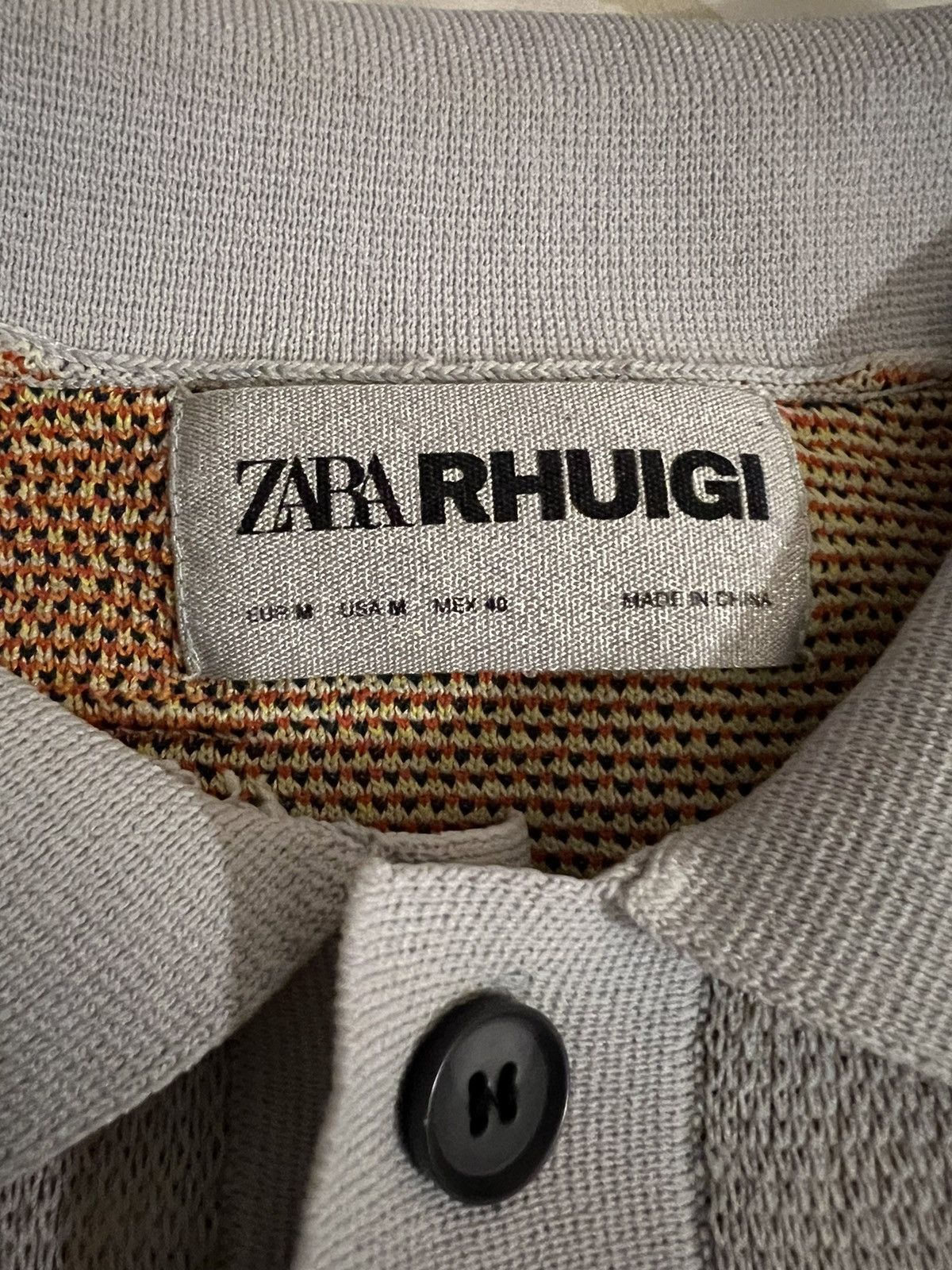 Rhude × Zara Rhude x zara polo knit polo Size US M / EU 48-50 / 2 - 5 Thumbnail