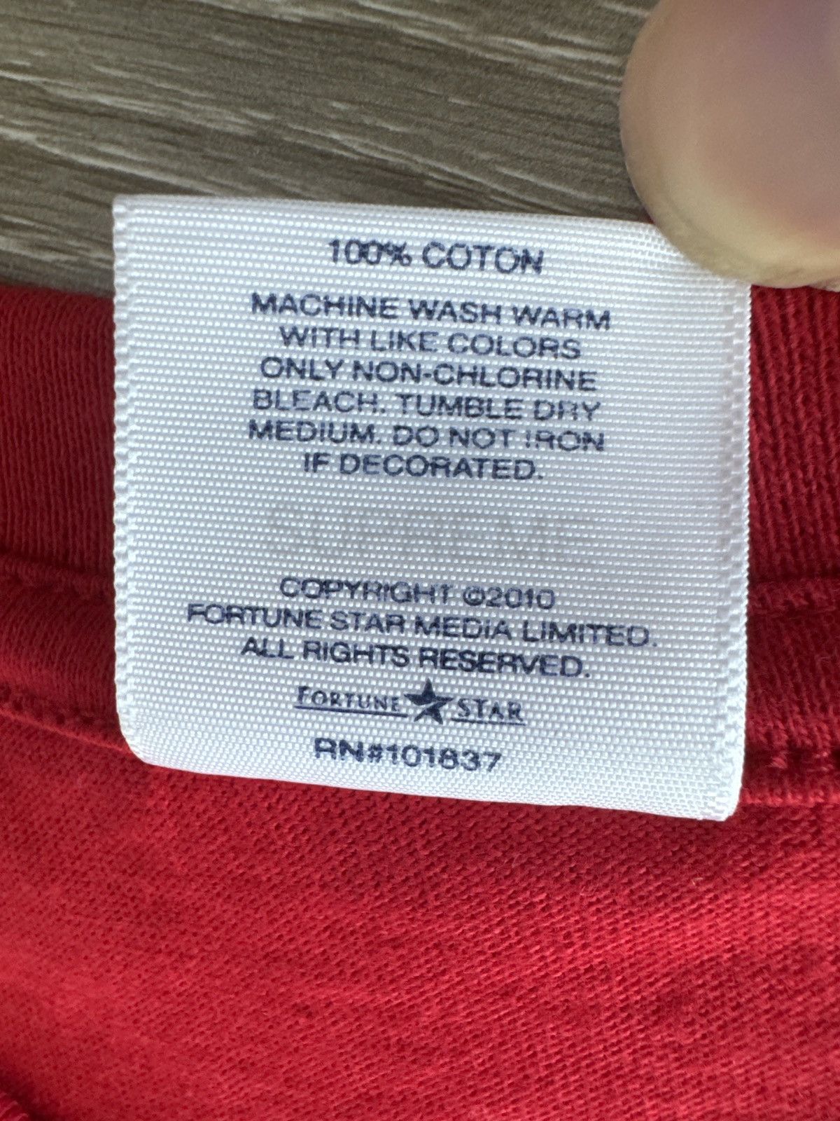 Supreme Supreme “The Killer Trust” Tee (RED) Size US L / EU 52-54 / 3 - 4 Thumbnail