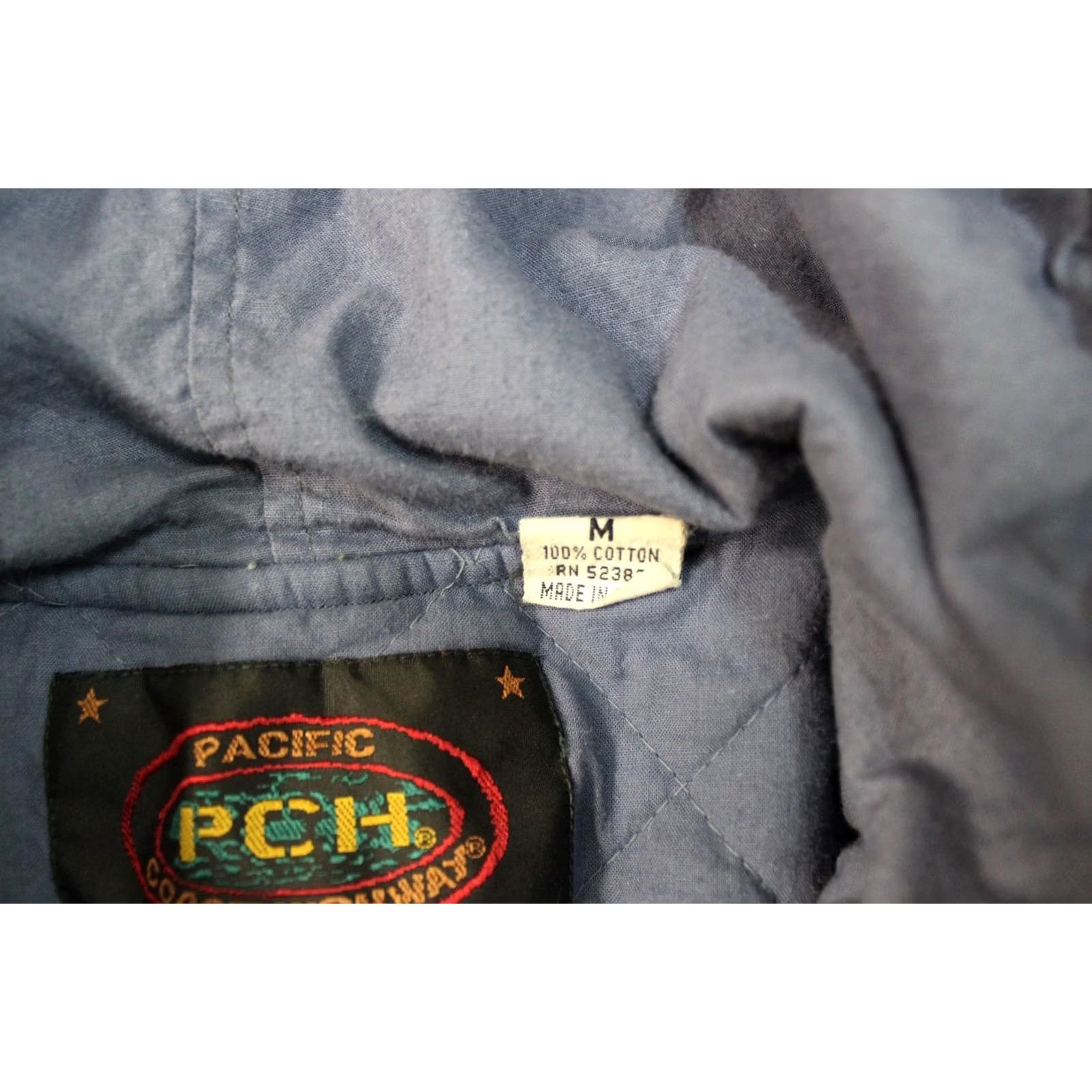 Vintage VINTAGE Pacific Coast Highway Jacket Mens Medium Hooded Aztec Full Zip 90s Size US M / EU 48-50 / 2 - 4 Thumbnail