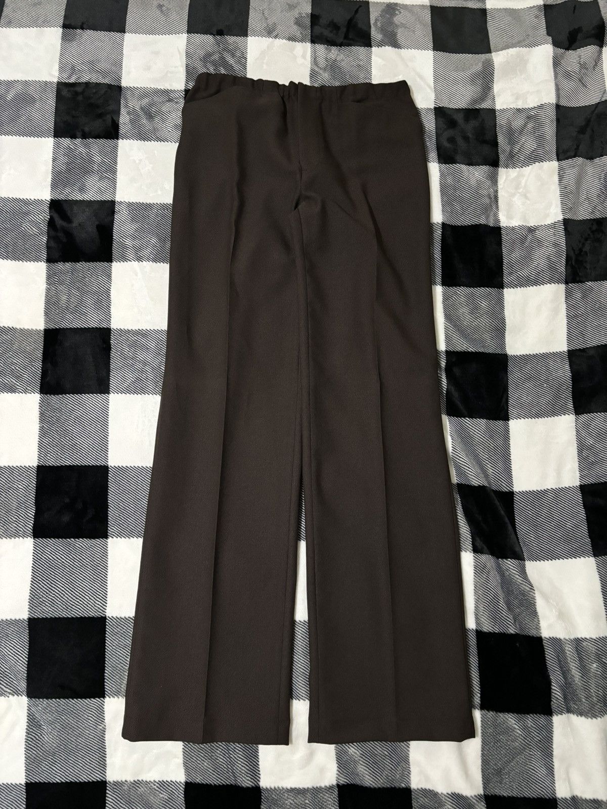 Vintage Vintage 1970s Brown Pleated Dress Pants - 28x31 Size 28" / US 6 / IT 42 - 1 Thumbnail