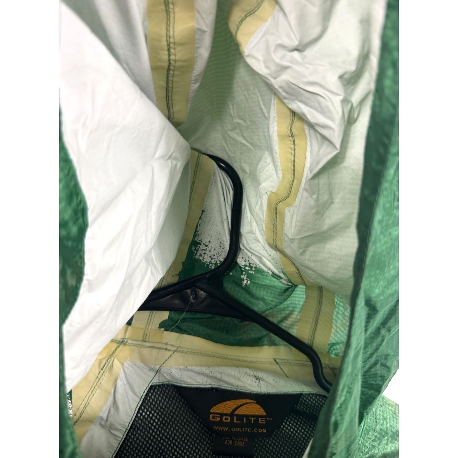 Vintage GoLite Golf Green Windbreaker - Mid-Length Jacket Size US M / EU 48-50 / 2 - 3 Thumbnail