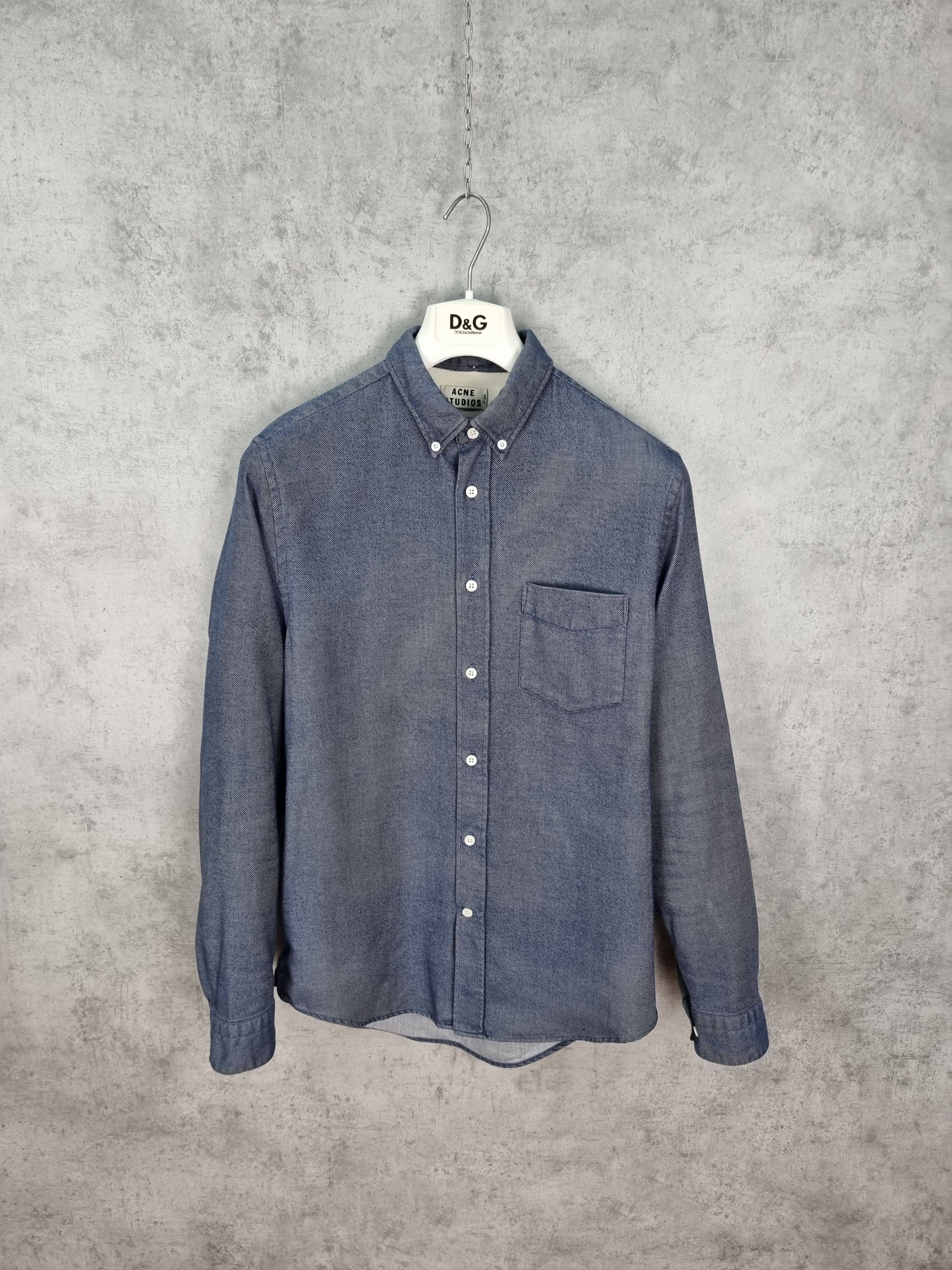 Acne Studios Acne Studios Isherwood Flan AW 13 Classic FitFaded Shirt Size US M / EU 48-50 / 2 - 13 Thumbnail