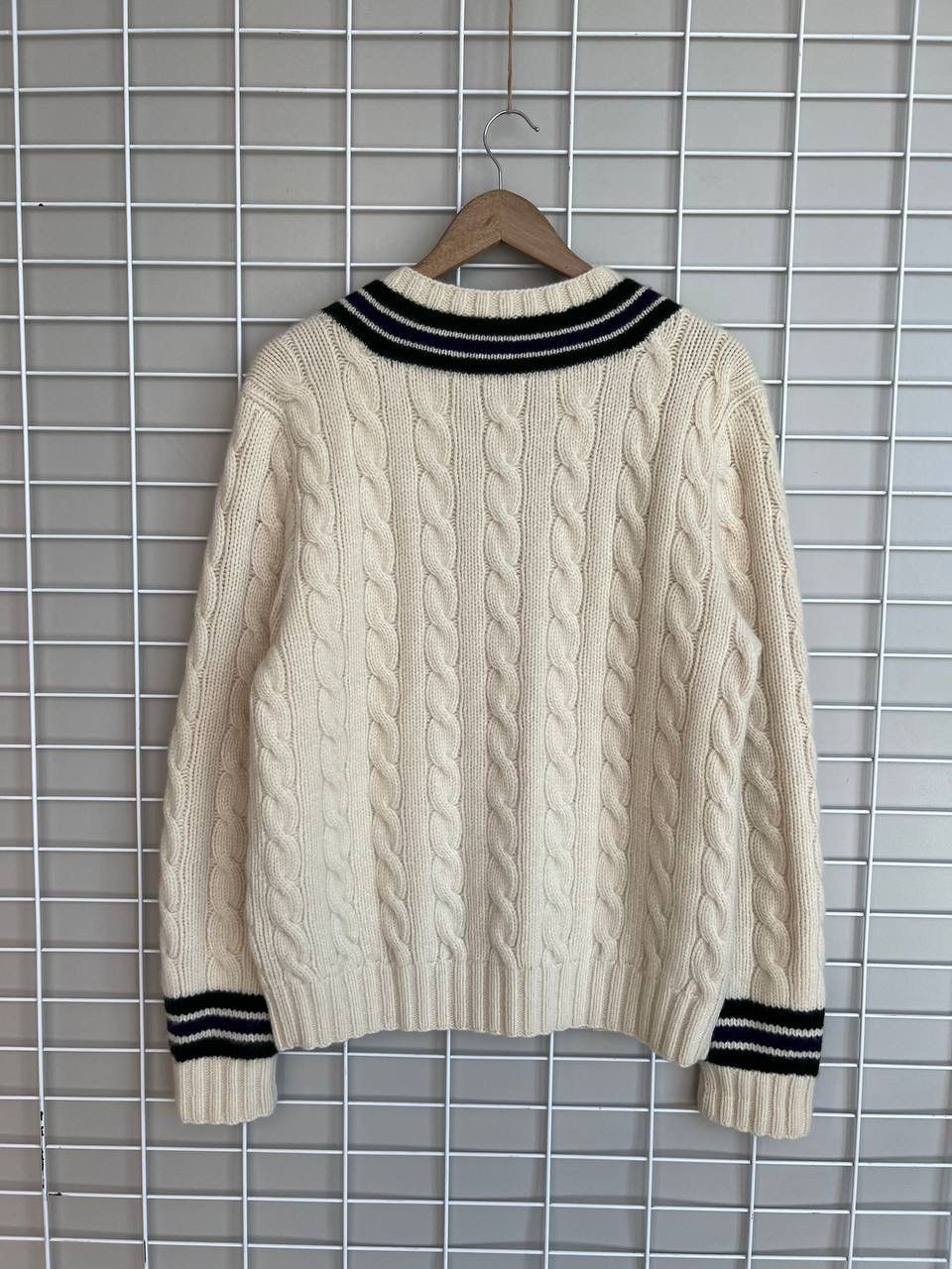 Polo Ralph Lauren Polo Ralph Lauren Wimbledon Knit Cashmere Sweater Size M Size US M / EU 48-50 / 2 - 7 Thumbnail