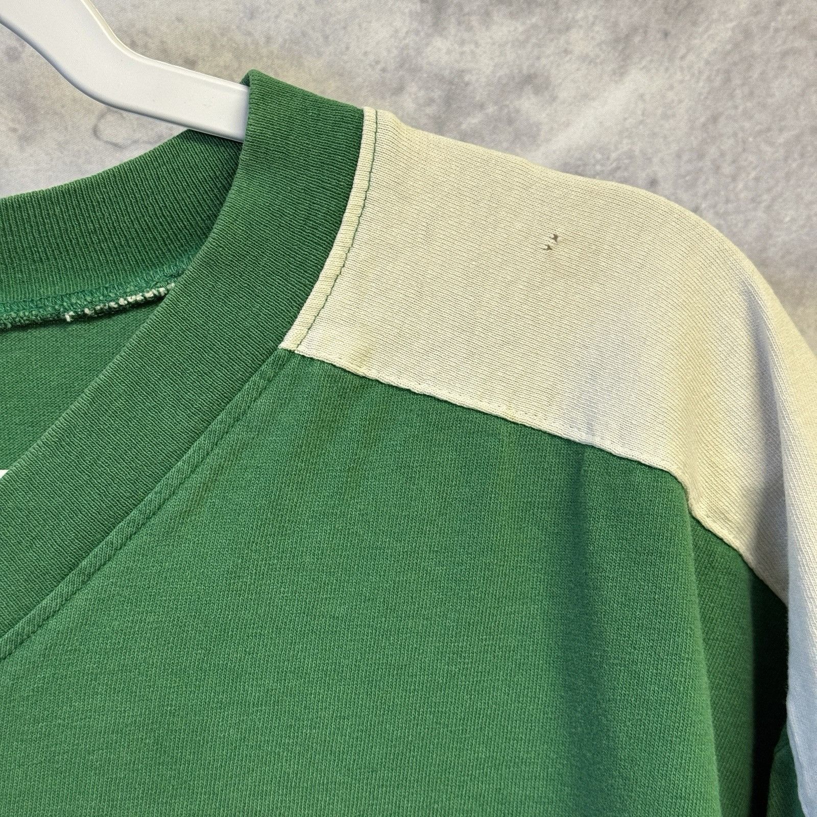 Vintage Vintage Franklin Sports Shirt Mens XXL 24.5x27.5 Green V Nec Size US XXL / EU 58 / 5 - 5 Thumbnail