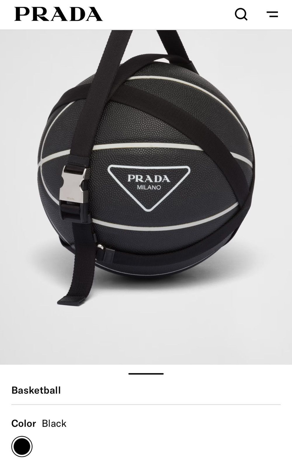Prada 🏀 Prada harness Basketball sportware Size ONE SIZE - 2 Thumbnail