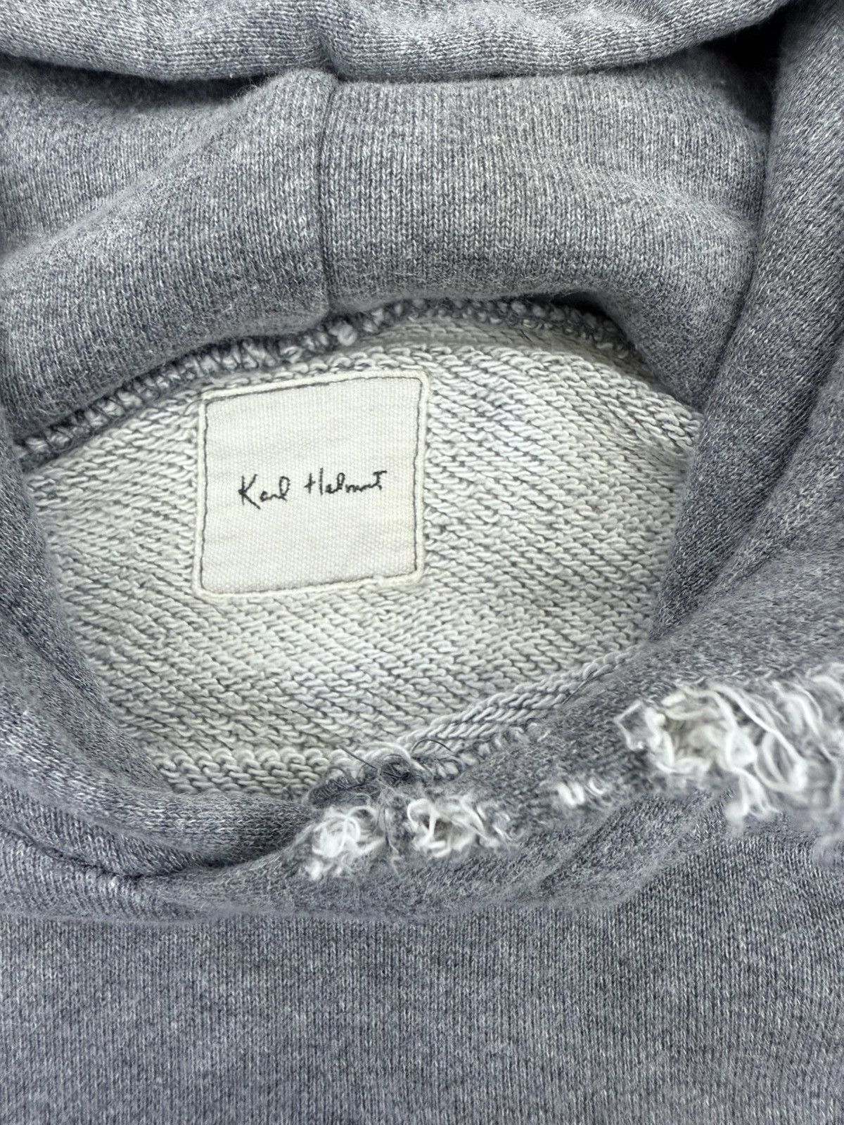 Karl Helmut Vintage 90s Karl Helmut Patches Rugs Logo Hoodie Size US M / EU 48-50 / 2 - 4 Thumbnail