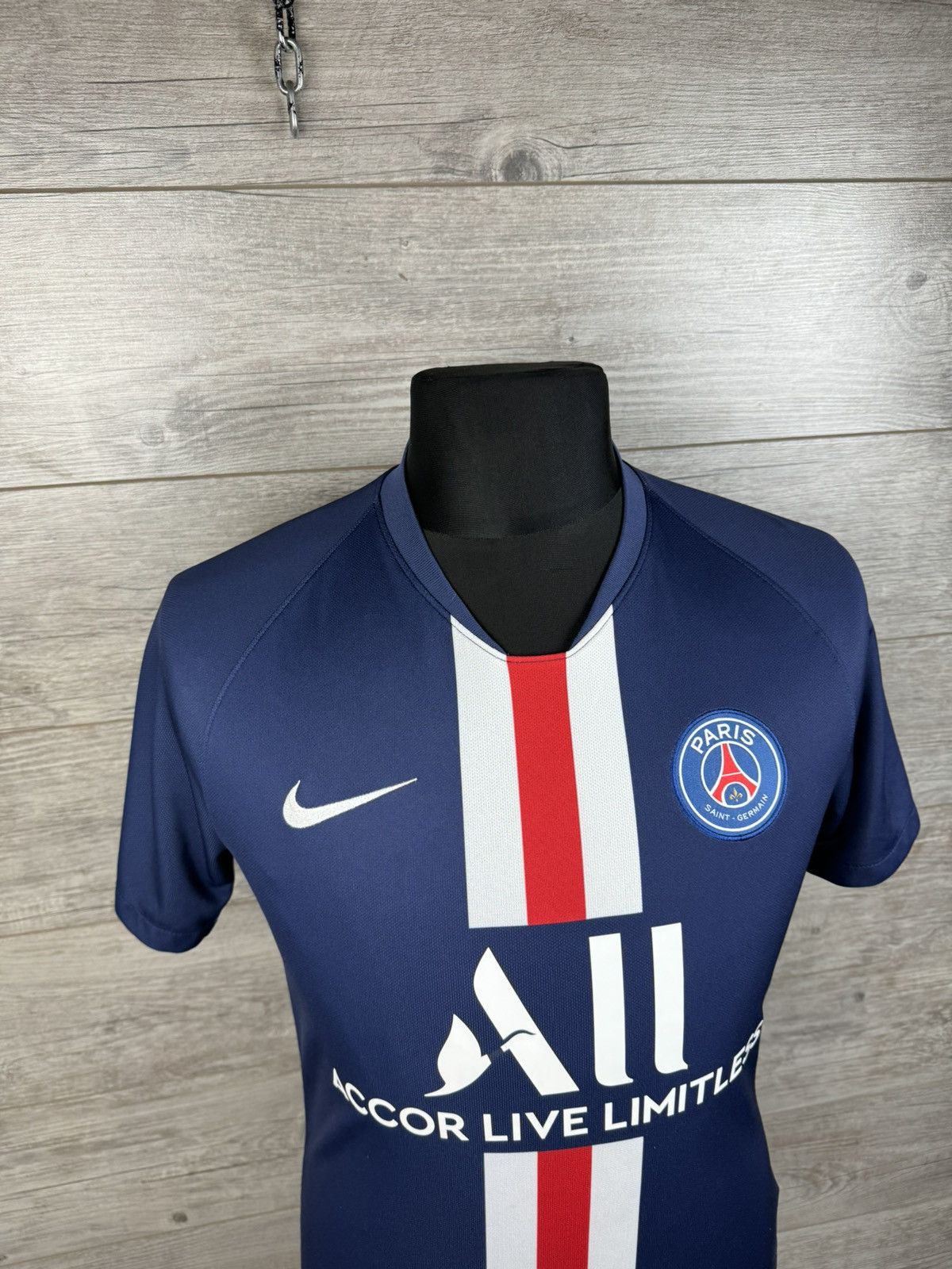 Nike NIKE PSG PARIS SOCCER JERSEY Y2K DRILL STYLE SIZE M Size US M / EU 48-50 / 2 - 2 Thumbnail