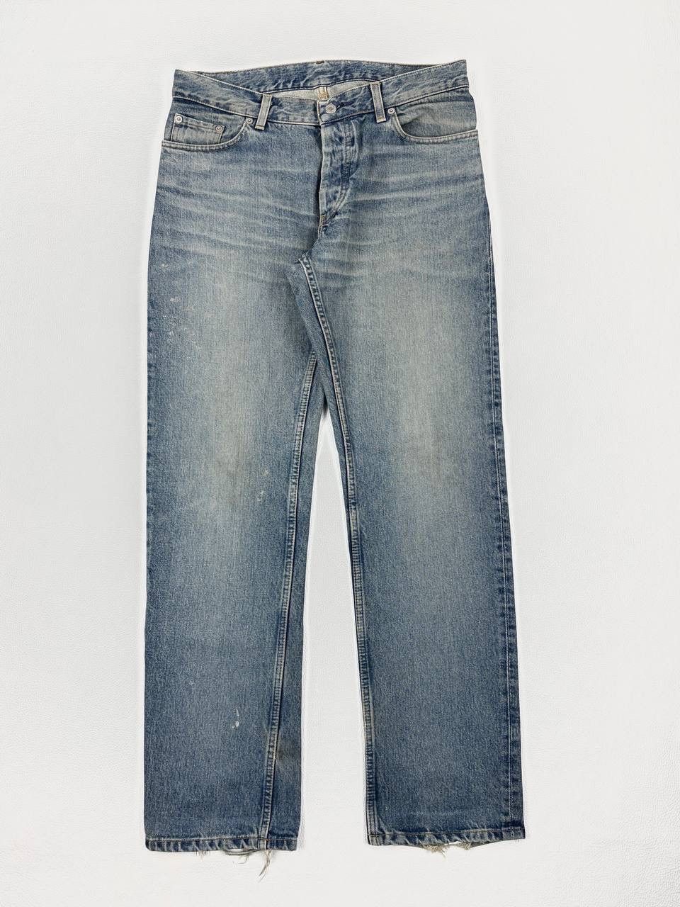 Helmut Lang Helmut Lang 1998 Paint Denim Size US 34 / EU 50 - 1 Thumbnail