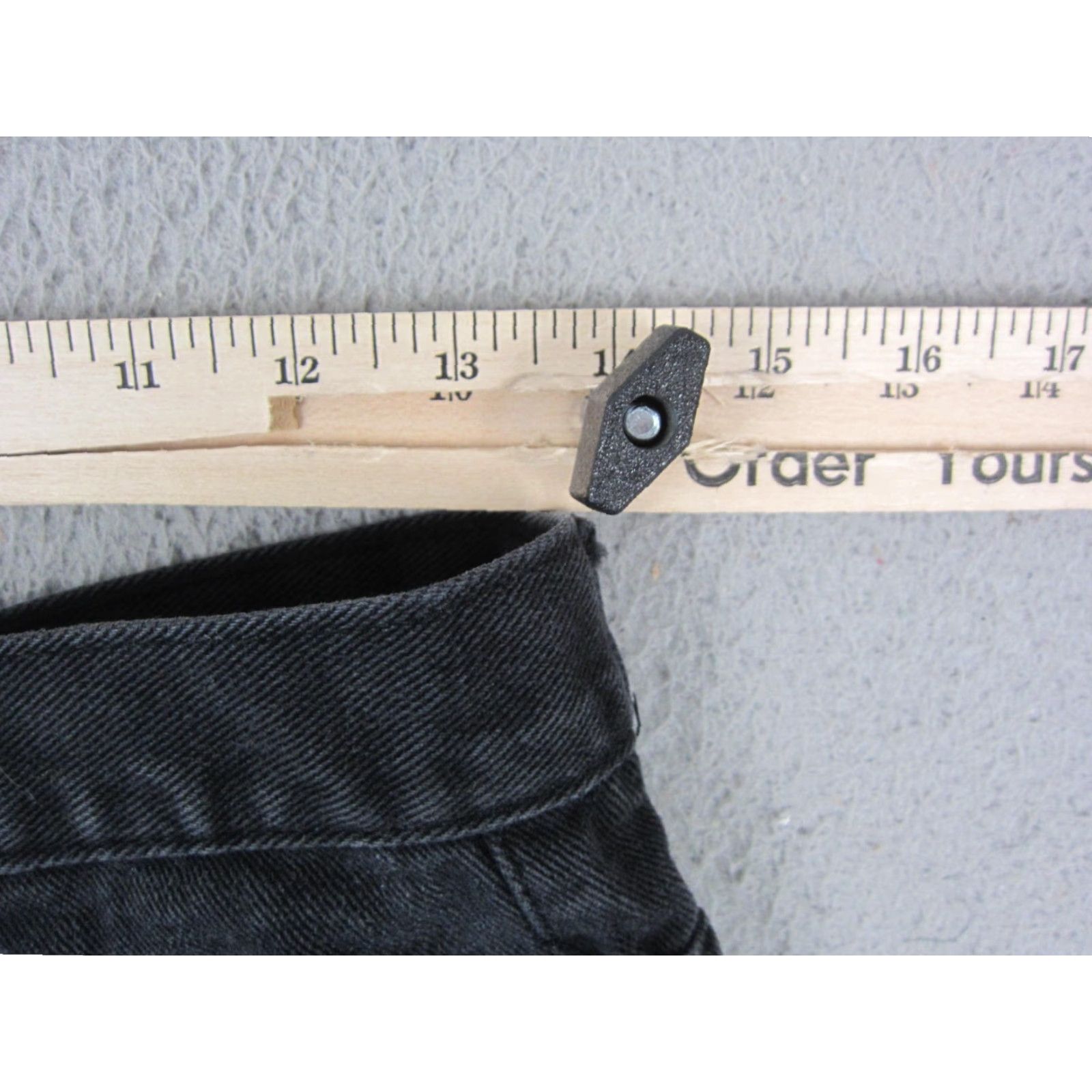 Route 66 VINTAGE Route 66 Shorts Jeans Mens 32 Black Denim Jorts 90s Relaxed Fit 5-Pocket Denim Short Baggy Casual Workwear Summer Spring Mens Size US 32 / EU 48 - 6 Thumbnail