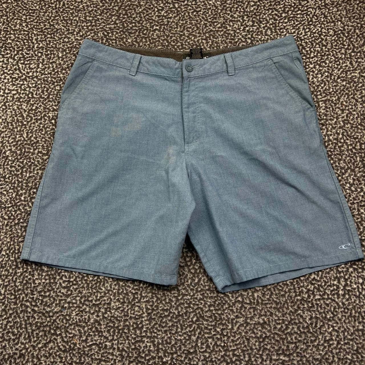 O'Neill ONeill Shorts Men 40 Striped Chino Pockets Flat Front Size US 40 / EU 56 - 1 Thumbnail