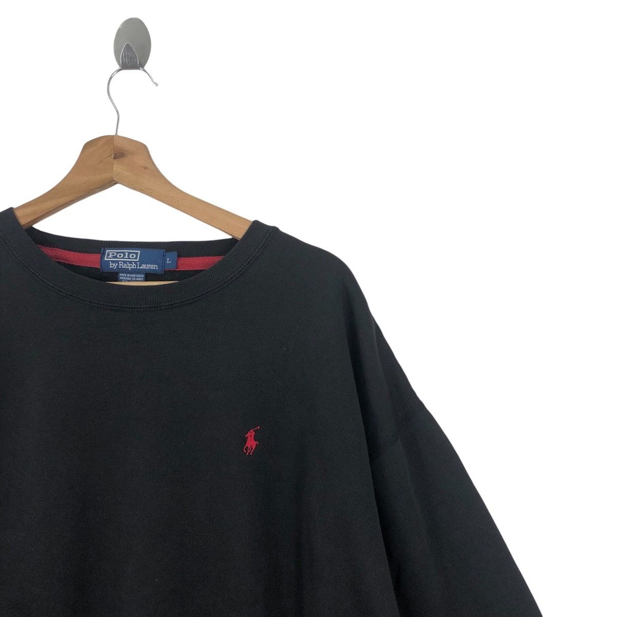 Polo Ralph Lauren Vintage POLO RALPH LAUREN Rl Small Pony Crewneck Sweatshirt Size US L / EU 52-54 / 3 - 5 Thumbnail