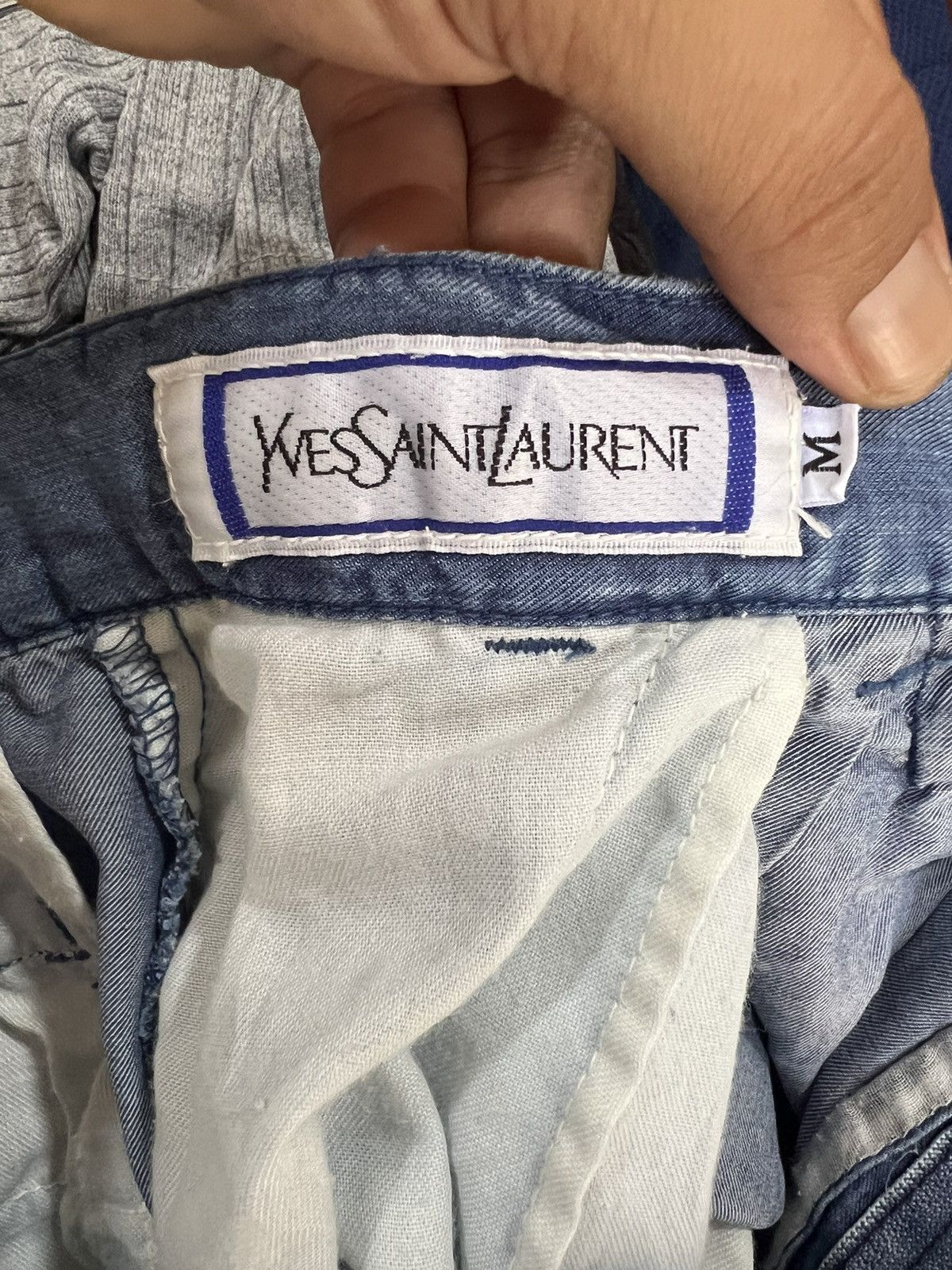 Yves Saint Laurent 🔥Vintage Yves Saint Laurent Short Pant Size 28" / US 6 / IT 42 - 12 Thumbnail