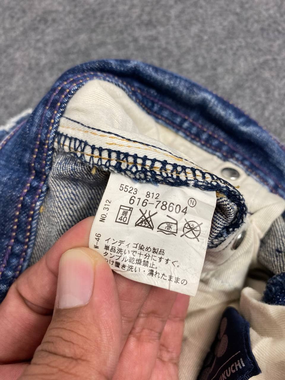 Takeo Kikuchi vintage takeo kikuchi japan distressed denim nice design Size US 34 / EU 50 - 14 Thumbnail