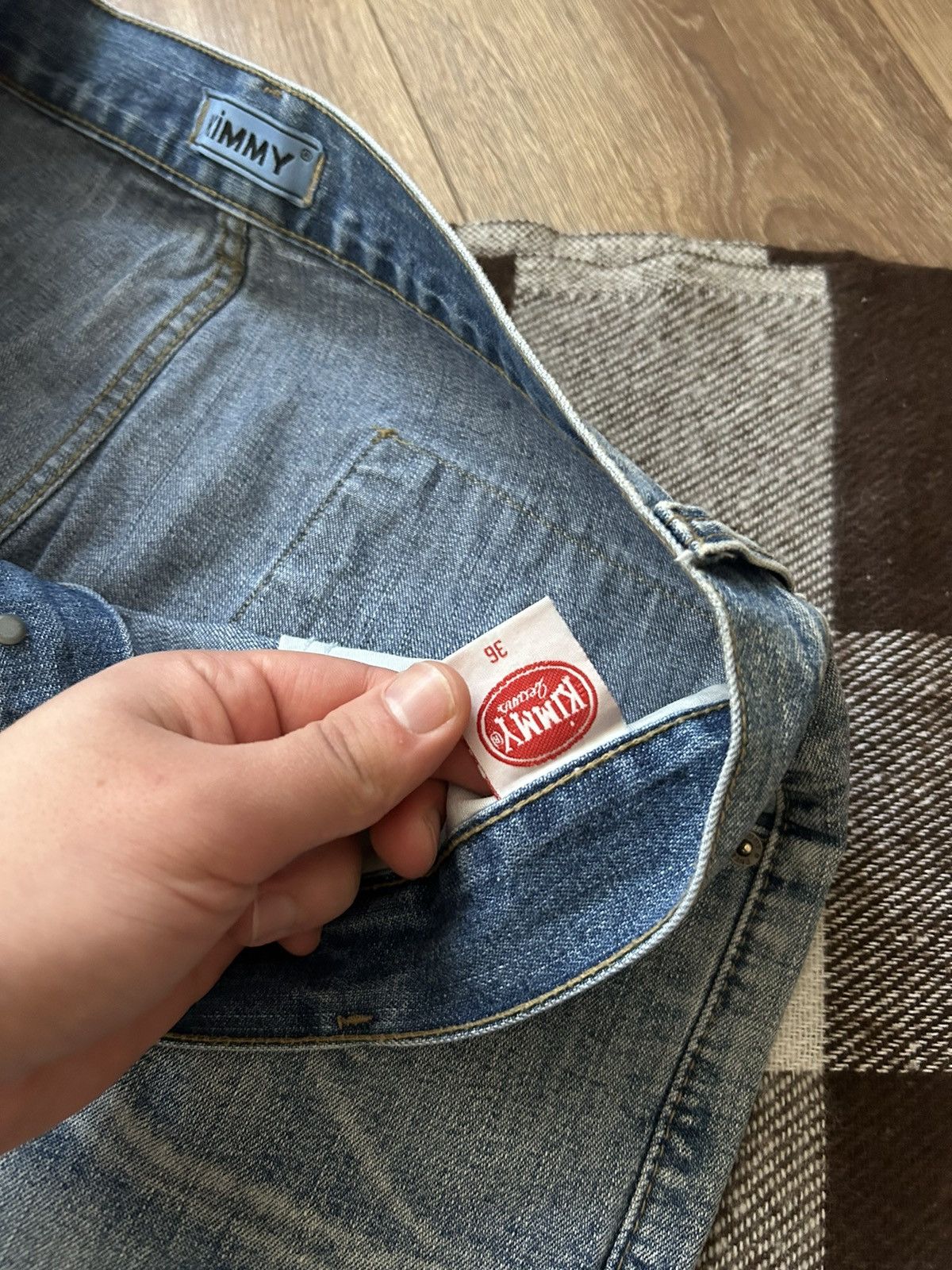 Japanese Brand Vintage Kimmy Biker jeans men’s avant-garden y2k Size US 36 / EU 52 - 5 Thumbnail
