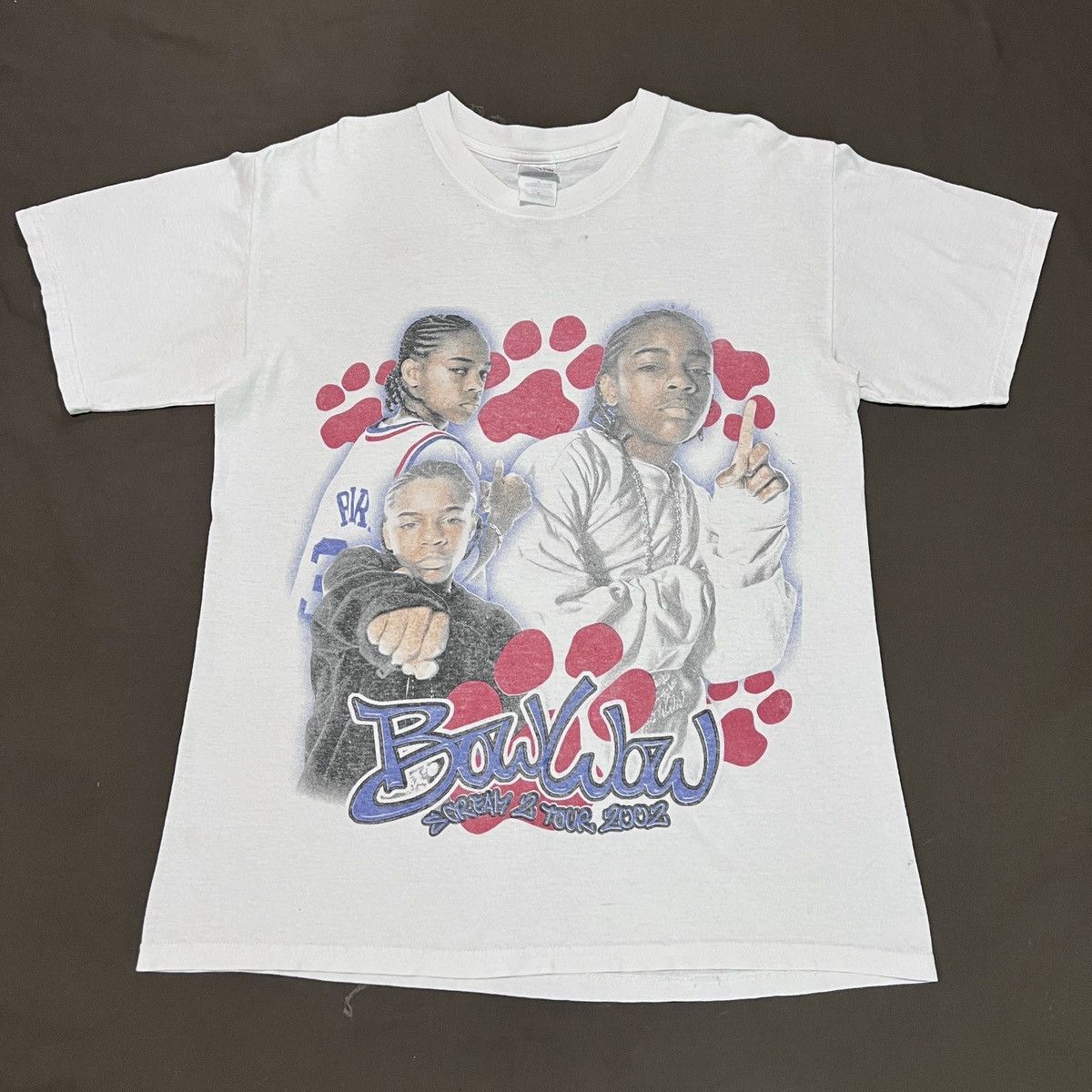 Rap Tees Vintage Y2K Bow Wow B2K IMX Hiphop R&B Tour Tee Faded Size US M / EU 48-50 / 2 - 6 Thumbnail