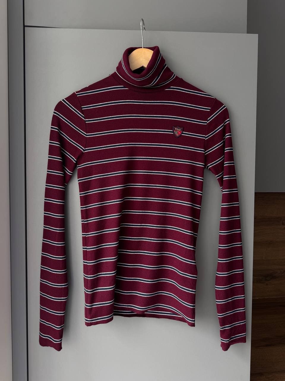 Japanese Brand × Lauren Ralph Lauren × Ralph Lauren *RARE* Vintage Ralph Lauren Embroidered Turtleneck Sweater M Size M / US 6-8 / IT 42-44 - 1 Thumbnail