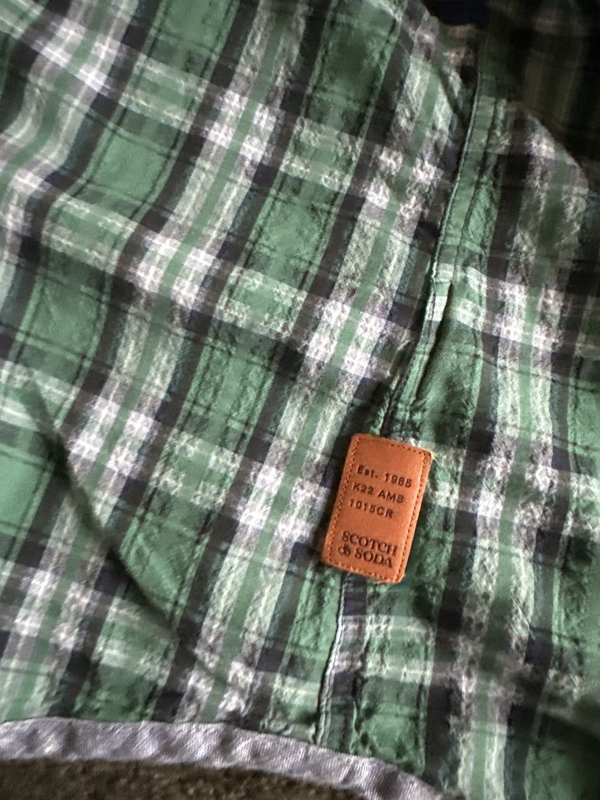 Scotch & Soda Scotch and Soda Frankenstein’d Flannel Size US XL / EU 56 / 4 - 4 Thumbnail