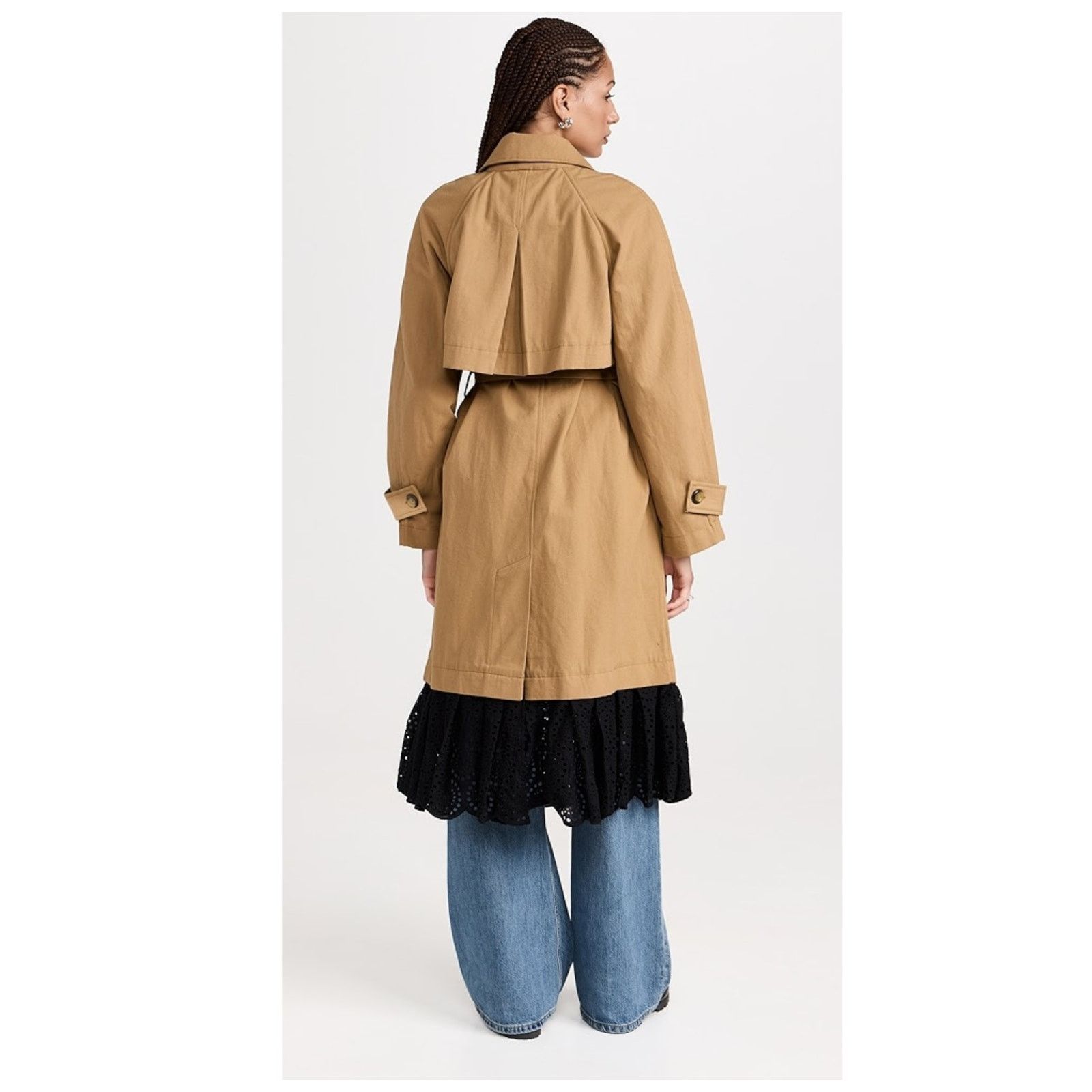 Sea New York Sea NY Maeve Eyelet Long Sleeve Trench Coat Size XL Size XL / US 12-14 / IT 48-50 - 3 Thumbnail