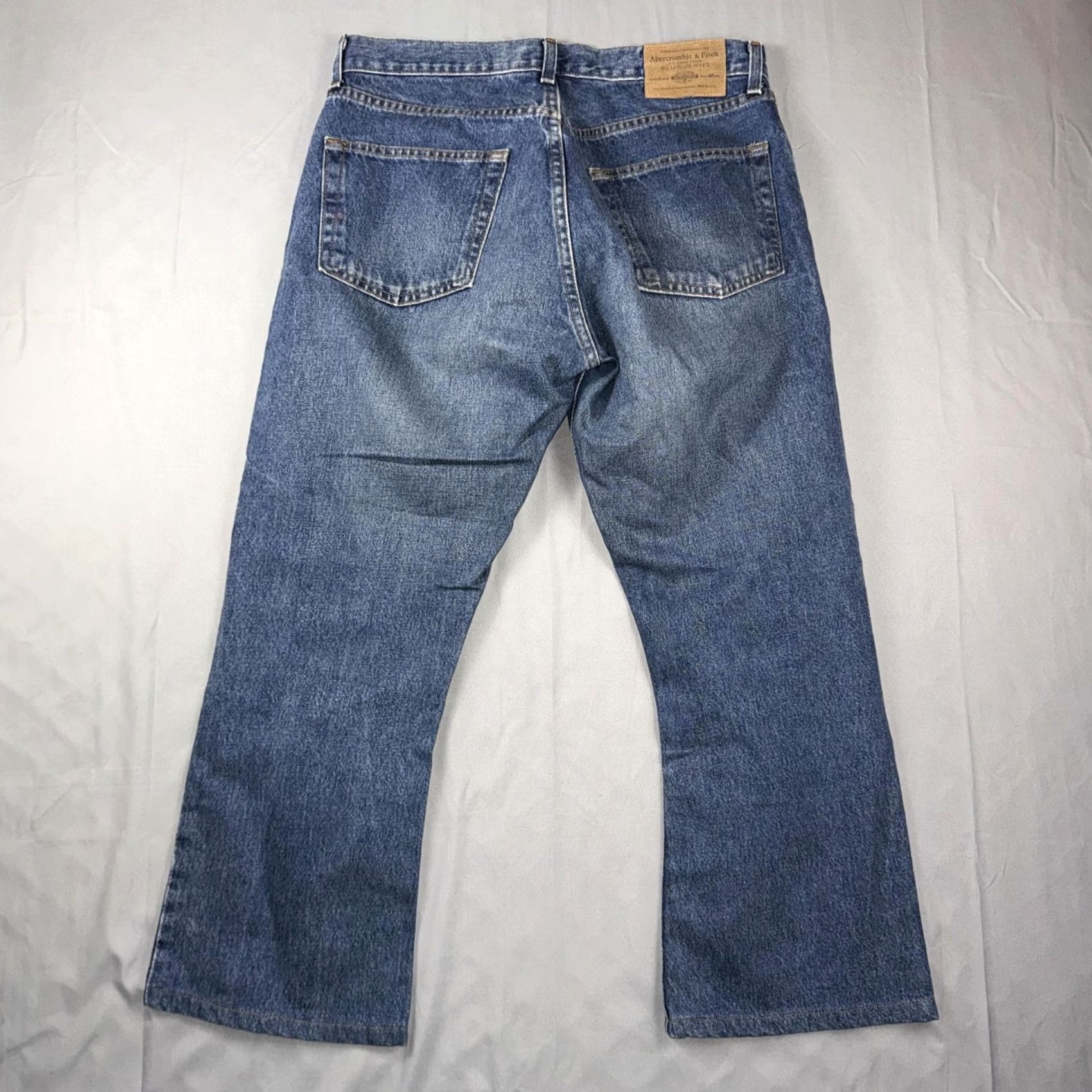 Abercrombie & Fitch VINTAGE Abercrombie & Fitch Jeans Womens 10 Blue Med Wash High Waist Size 32" / US 10 / IT 46 - 2 Thumbnail