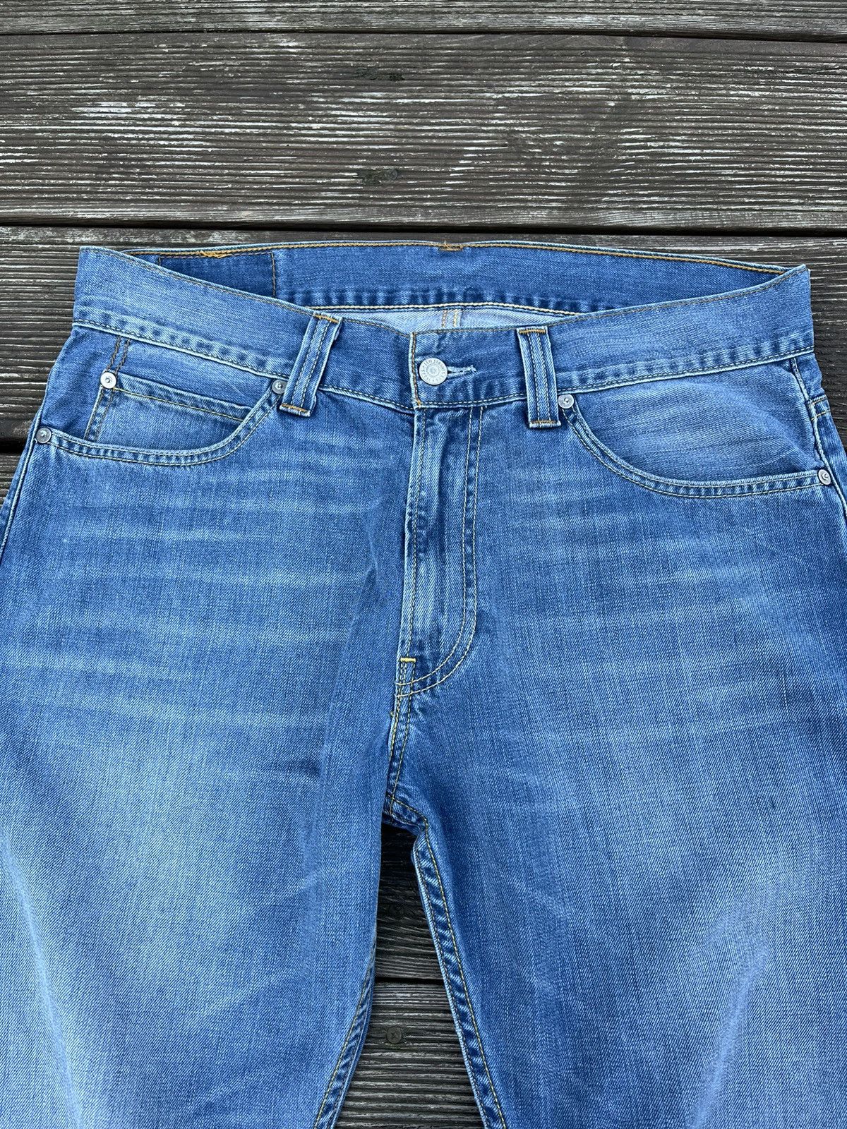 Levi's Vintage 90's Levis 506 34x34 Blue Classic Jeans Pants @196 Size US 34 / EU 50 - 11 Thumbnail