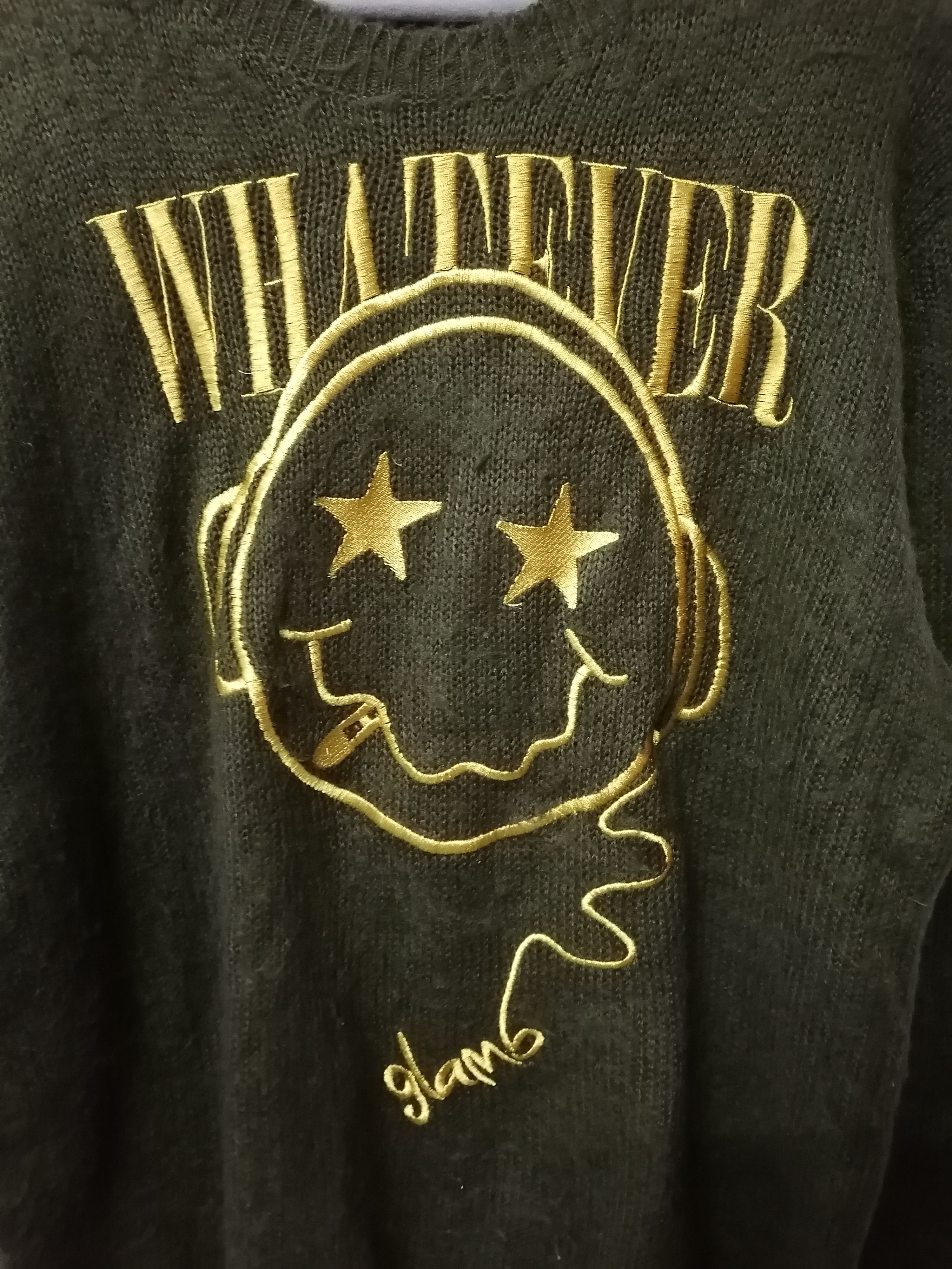 Japanese Brand × Nirvana Glamb Whatever Smile ICONIC Nirvana Knitwear Size US L / EU 52-54 / 3 - 2 Thumbnail