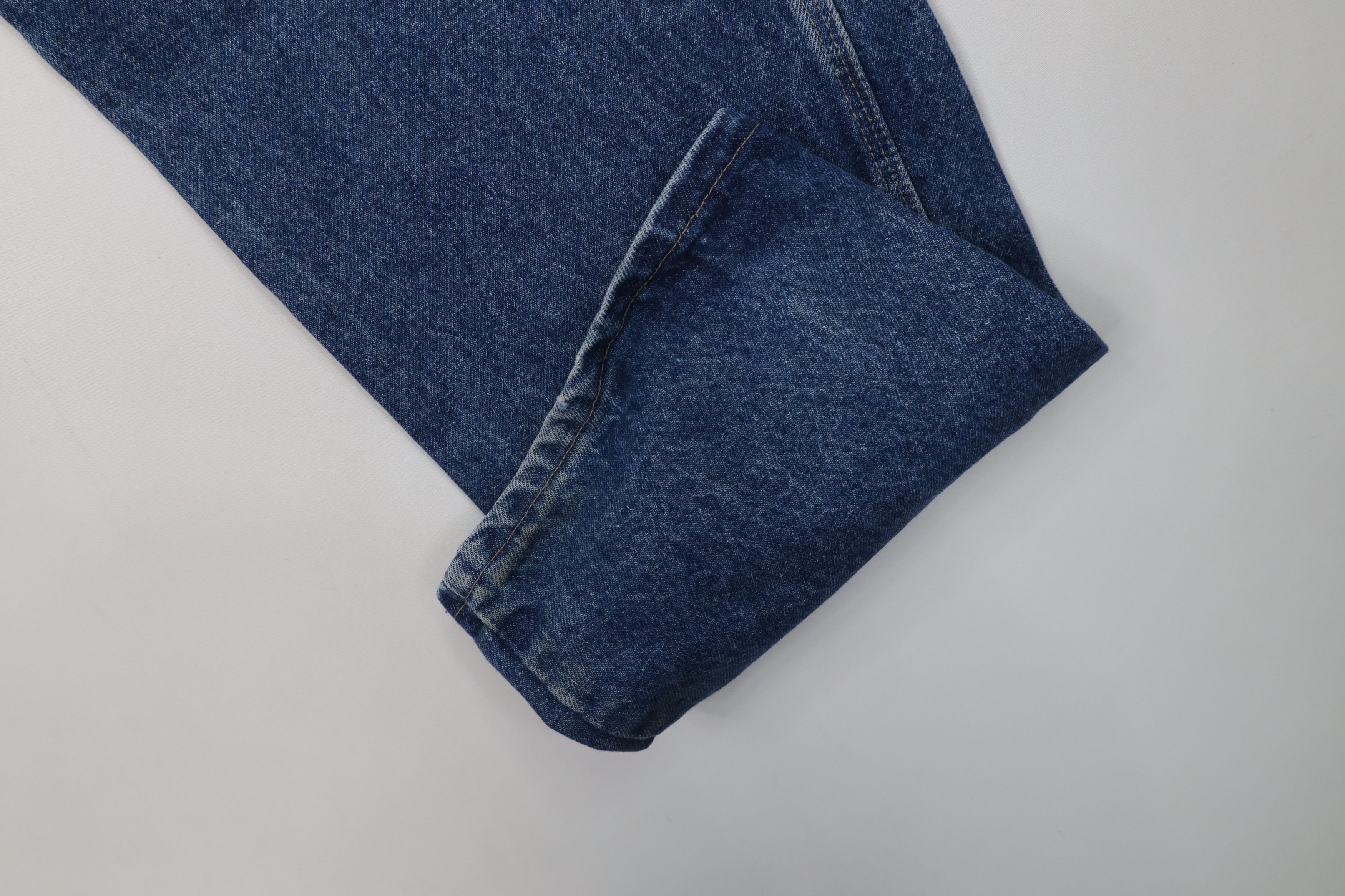 Vintage Bulwark FR Fire Flame Resistant Wide Leg Denim Jeans Size US 38 / EU 54 - 6 Thumbnail