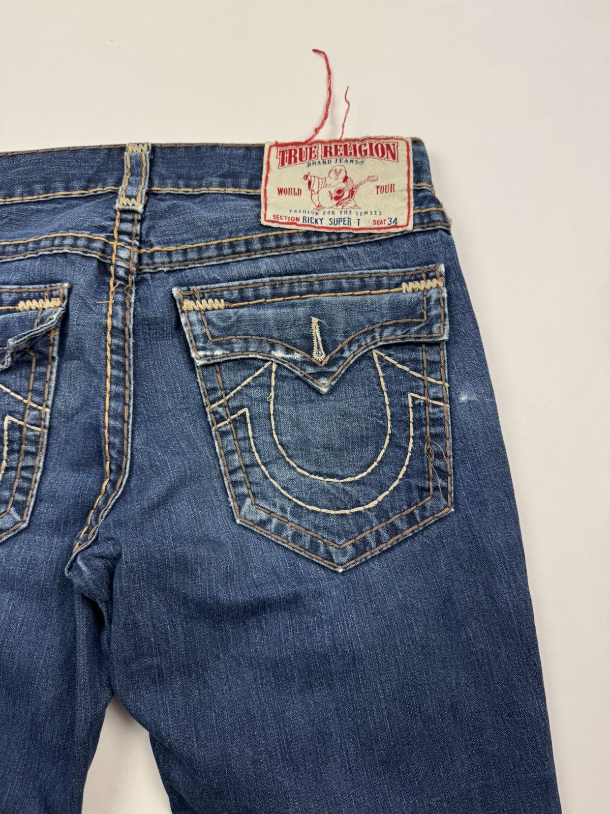 True Religion Distressed True Religion Hip Hop Jeans Pants Size US 36 / EU 52 - 18 Thumbnail