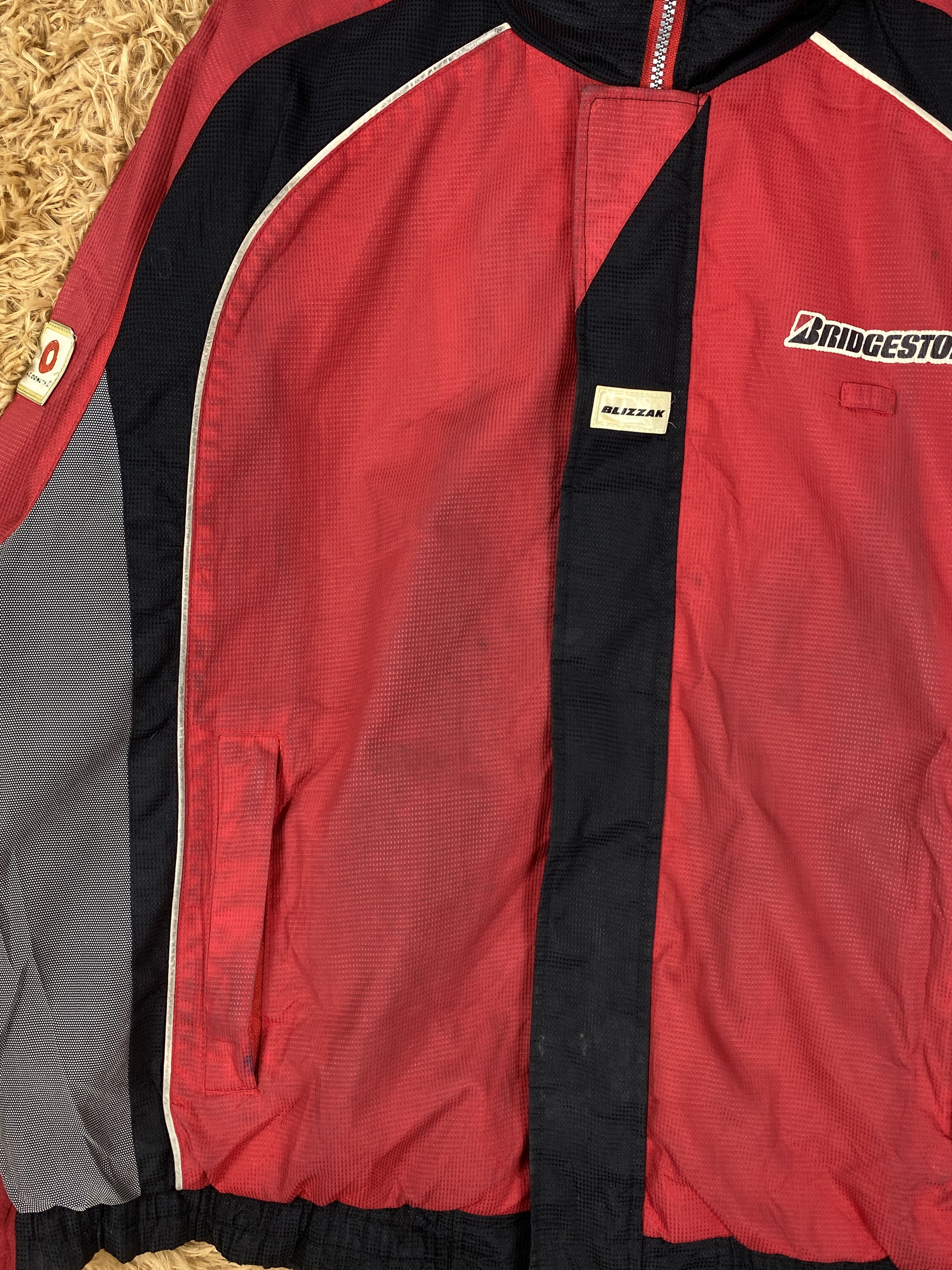 Japanese Brand Vintage Blizzak Bridgestone Racing Jacket J2135 Size US L / EU 52-54 / 3 - 6 Thumbnail