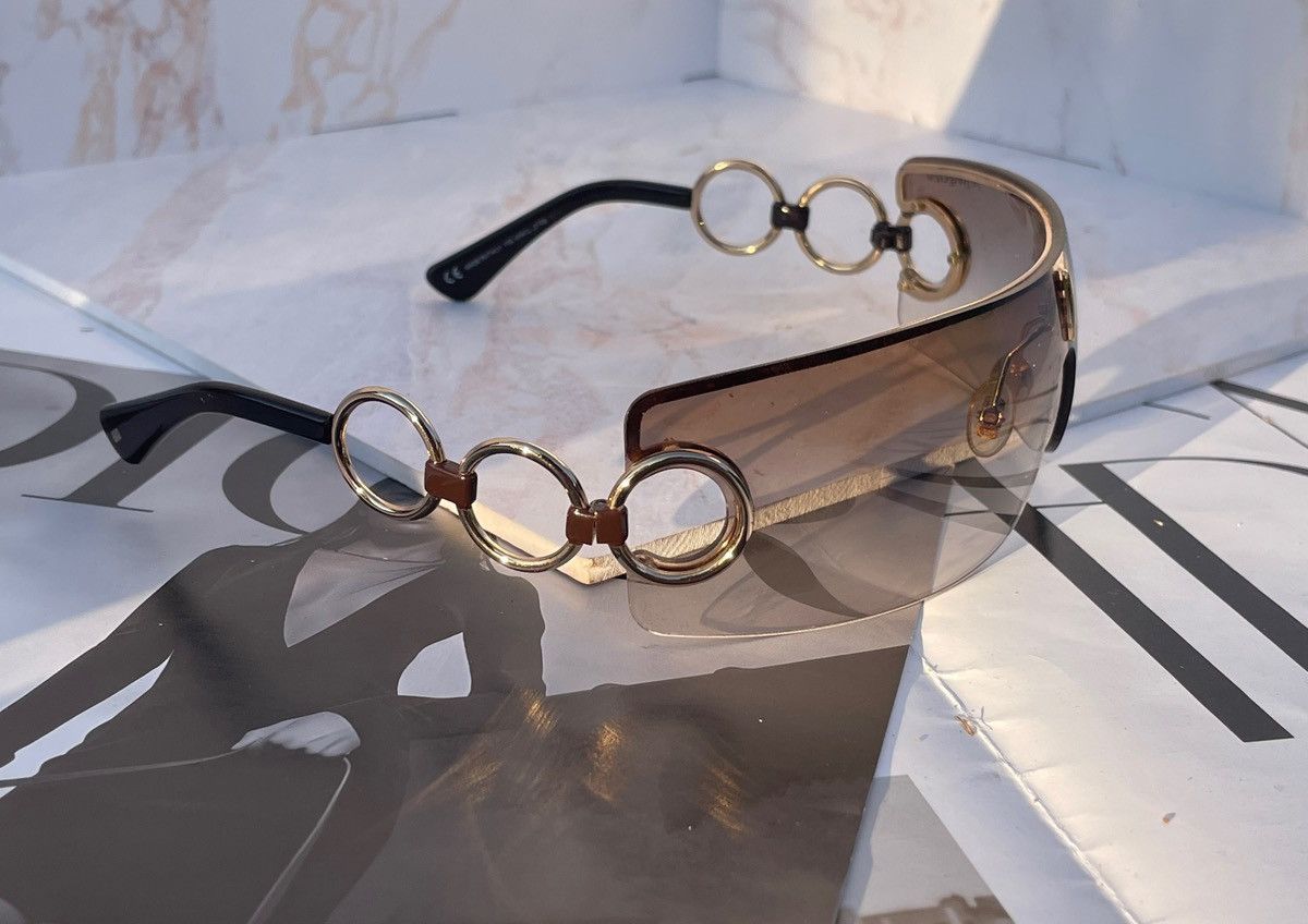 Yves Saint Laurent Yves Saint Laurent vintage sunglasses YSL 6114S Size ONE SIZE - 15 Thumbnail