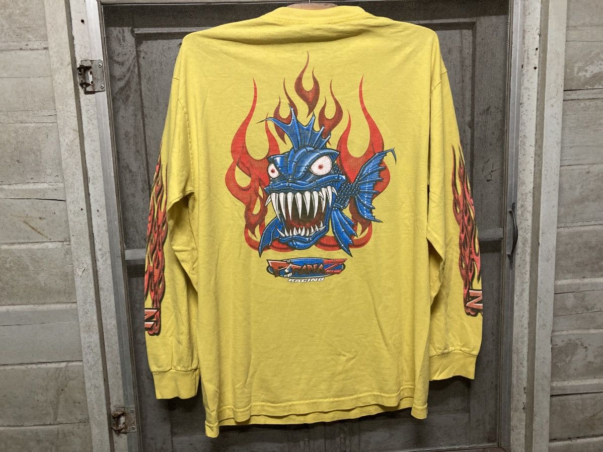 Vintage Vintage Prizanaz Racing Gear Long Sleeve T Shirts 90s Size US L / EU 52-54 / 3 - 2 Thumbnail