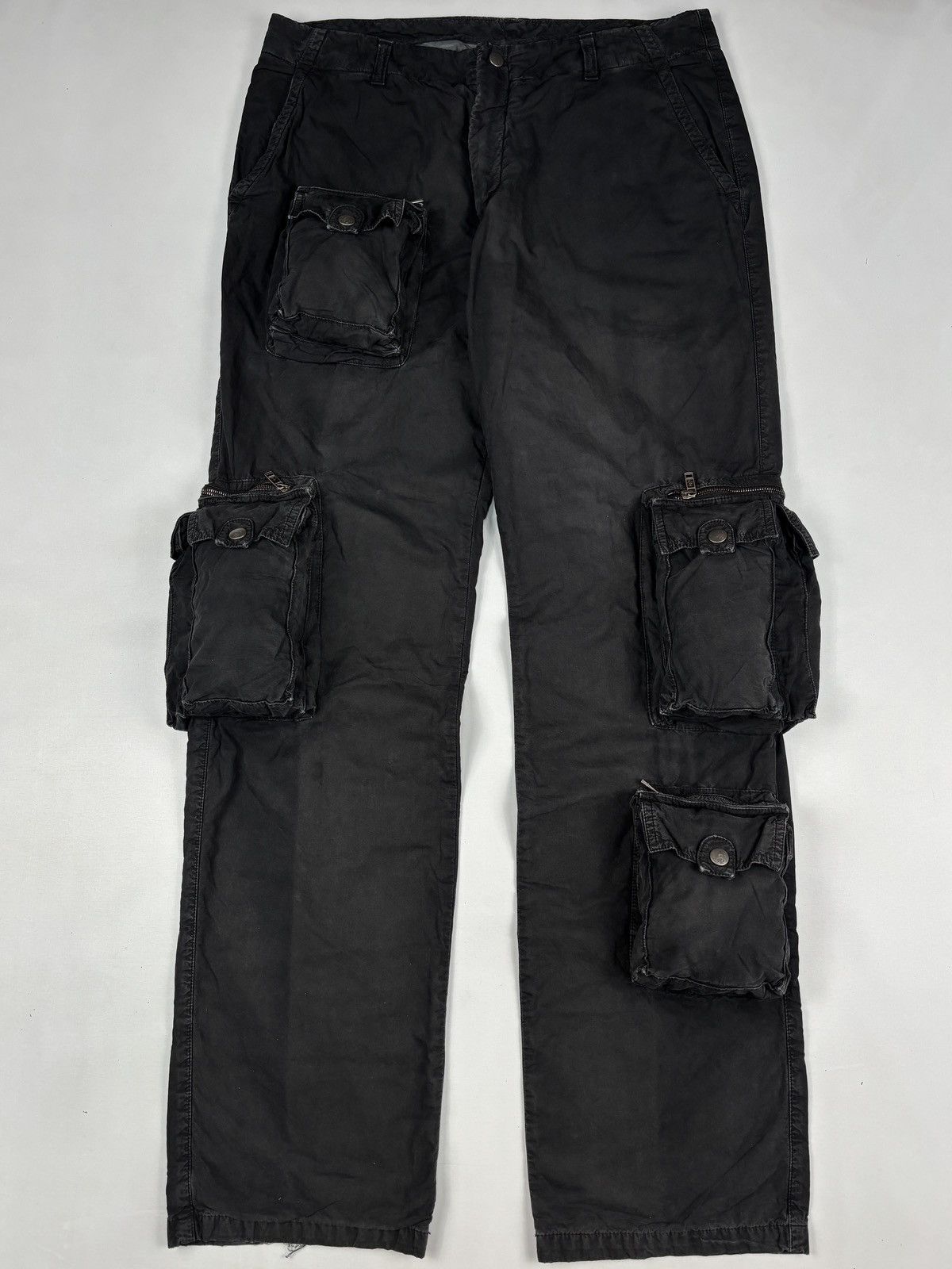 Ralph Lauren Purple Label Multipocket Cargo Loose Fit Jeans Size US 34 / EU 50 - 1 Thumbnail