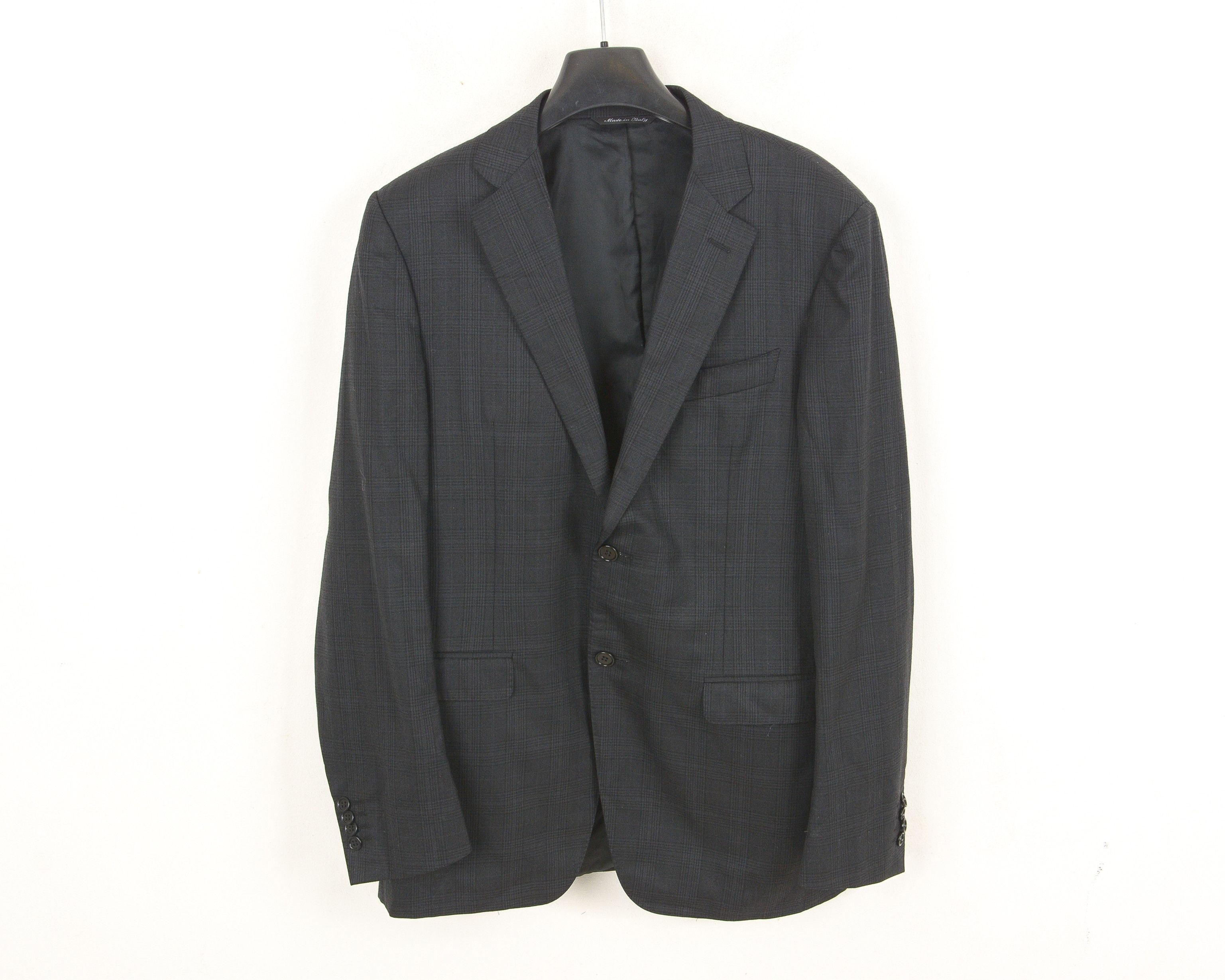 Canali Men's UK 40 US Suit M Blazer Coat Wool Pinstriped EU 50 Size 40R - 1 Thumbnail