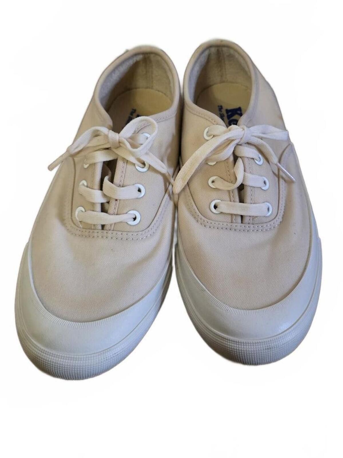 Keds Vintage Keds Classic Canvas Sneakers Women's Size 7.5 Beige Size US 7.5 / IT 37.5 - 9 Thumbnail