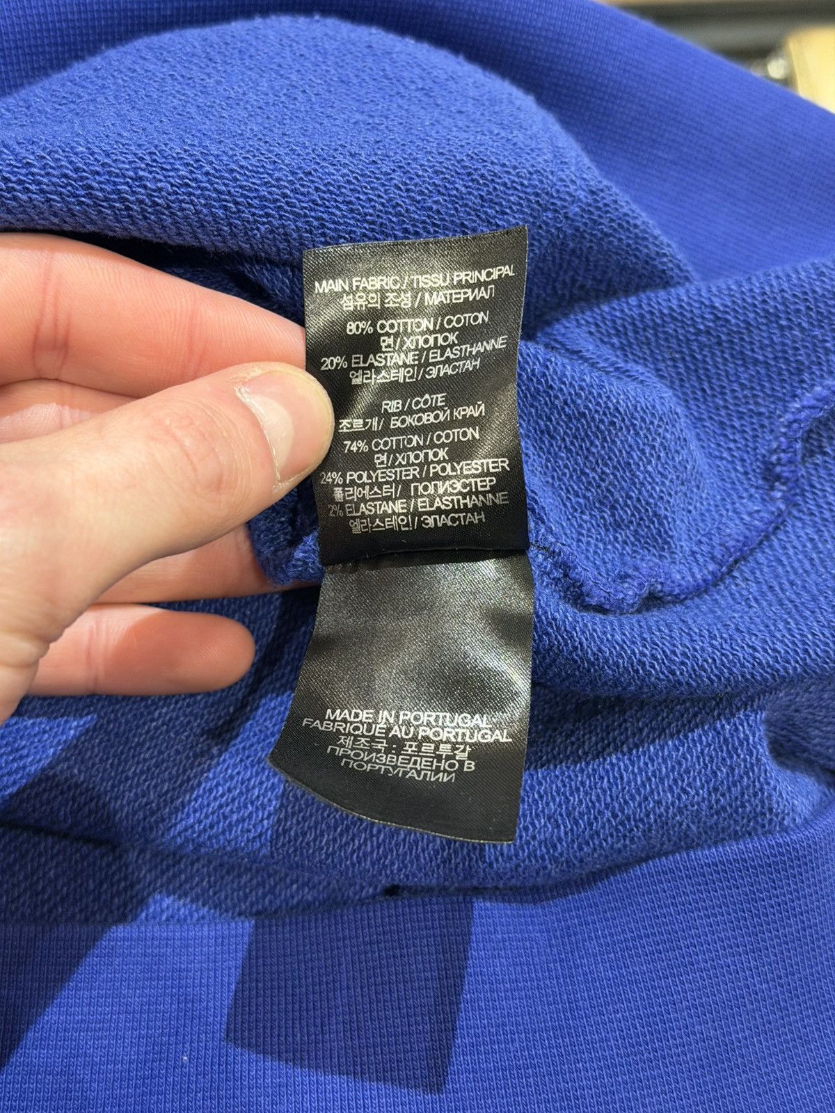 Vetements VETEMENTS Logo Hoodie - Blue Size US S / EU 44-46 / 1 - 4 Thumbnail