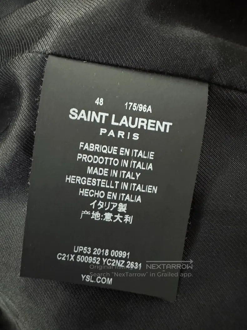 Saint Laurent Paris Saint Laurent Paris Lambskin Jacket Size US M / EU 48-50 / 2 - 5 Thumbnail