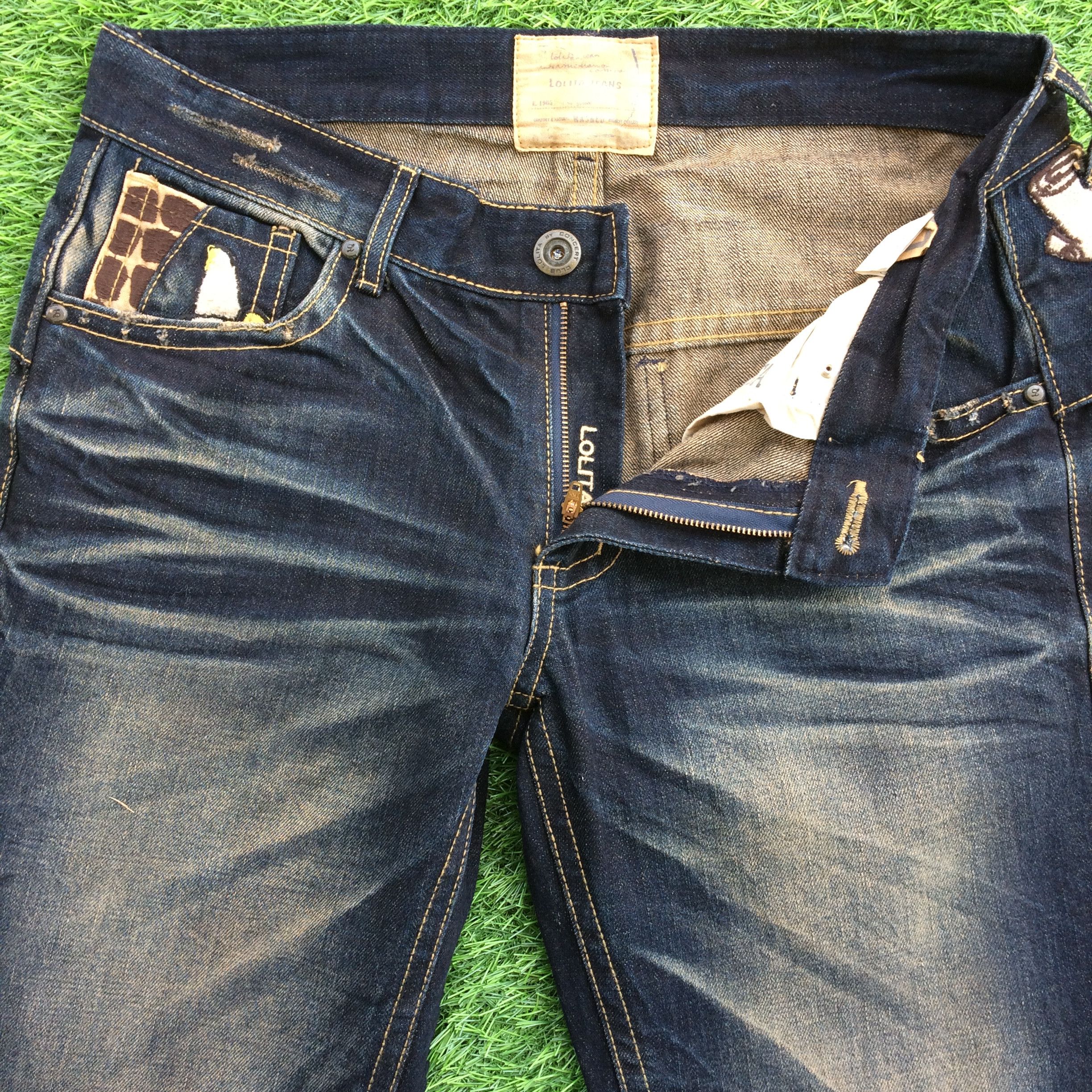 Japanese Brand × Jean Japanese Low Waist Straight Jeans #D-888 Size US 32 / EU 48 - 6 Thumbnail