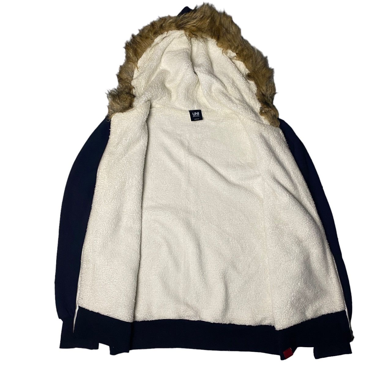 If Six Was Nine 2000's Uni Apparel Fur Hoodie Lgb Style Ifsixwas9 Size US L / EU 52-54 / 3 - 4 Thumbnail