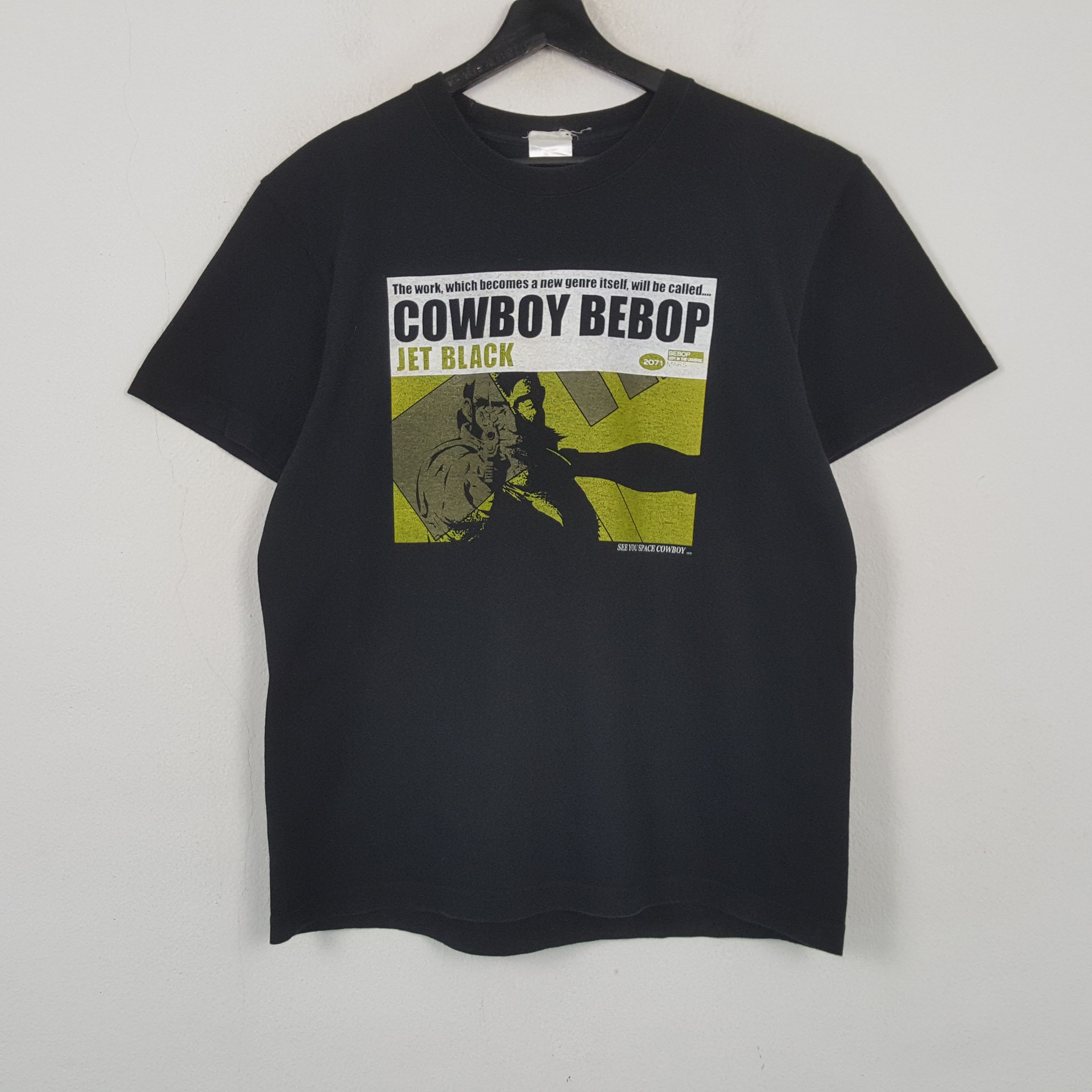 Vintage Cowboy Bebop Jet Black Tshirt RR13 Size US L / EU 52-54 / 3 - 1 Thumbnail