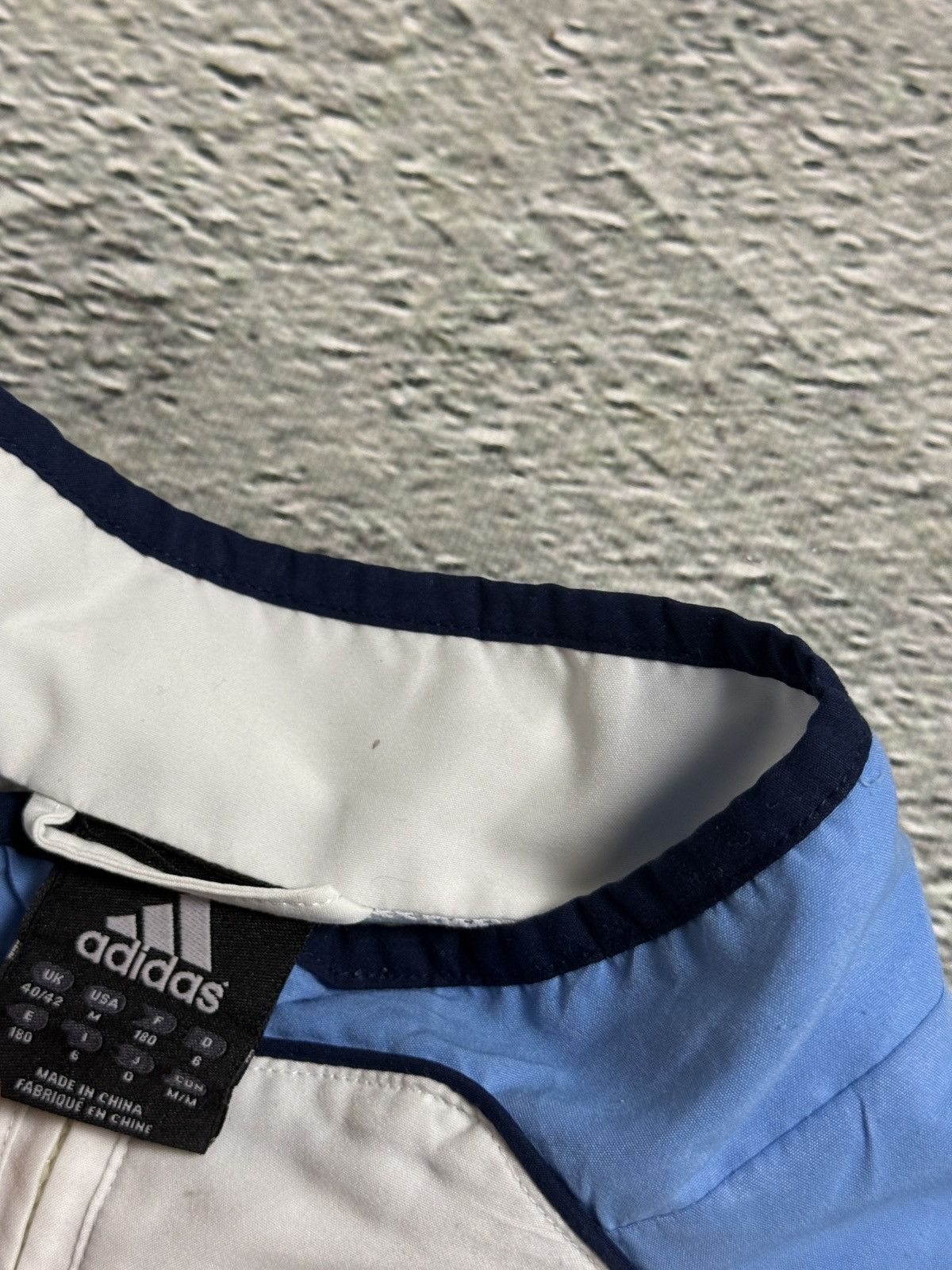 Adidas Real Madrid Adidas tracksuit White Blue 05/06 Vintage Size US M / EU 48-50 / 2 - 6 Thumbnail
