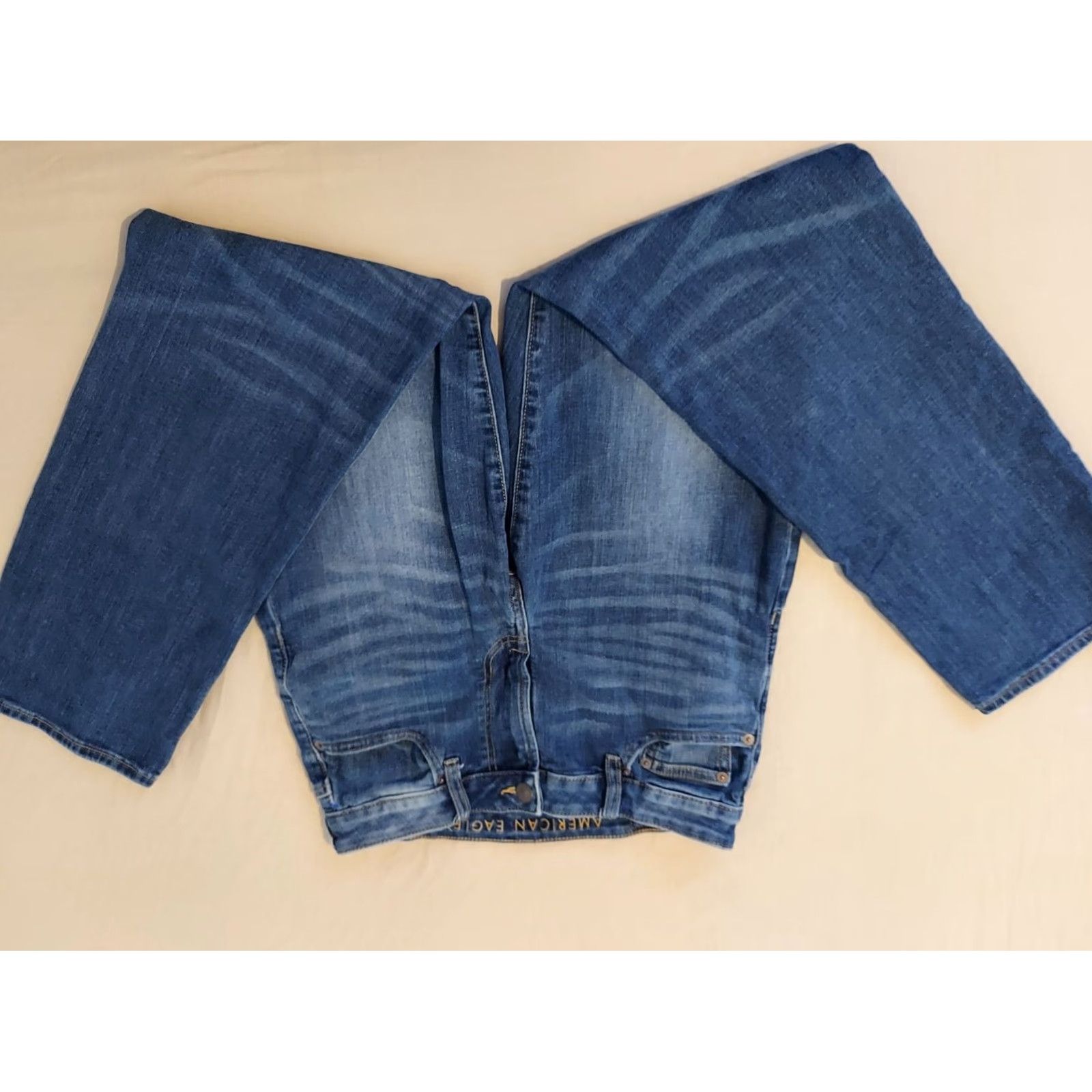 American Eagle Outfitters VINTAGE American Eagle Outfitters Jeans 30x32 Straight Classic Denim Jeans Men Blue 30 32 Regular Waist Inseam 30 32 Mens Straight Jeans Size US 30 / EU 46 - 4 Thumbnail