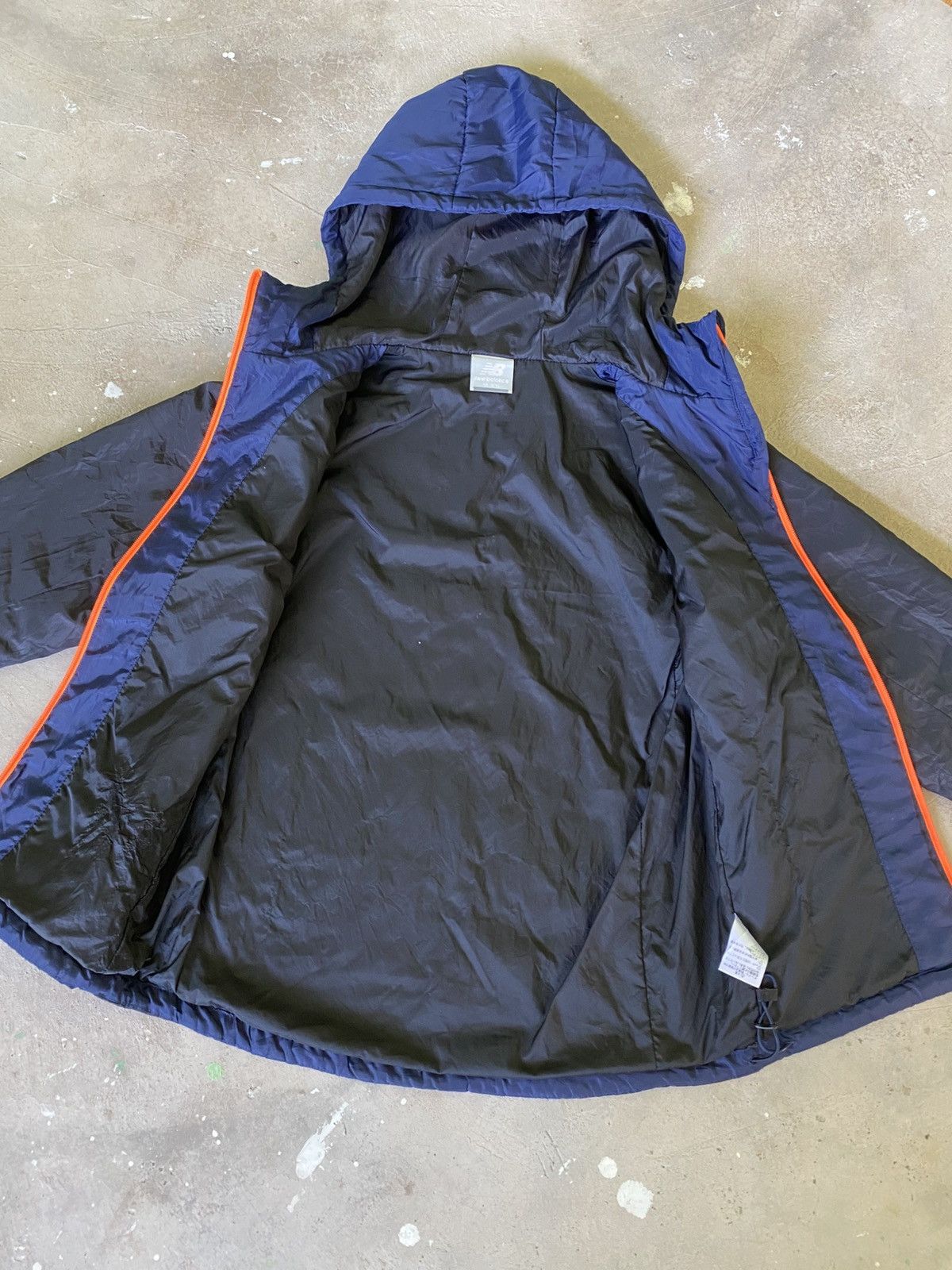 New Balance New Balance Hooded Puffer Jacket Navy Orange Size US M / EU 48-50 / 2 - 7 Thumbnail
