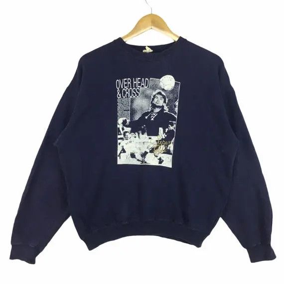 Vintage Vtg KALOF Football Soccer Legend Sweatshirt Champion League Size US M / EU 48-50 / 2 - 1 Thumbnail