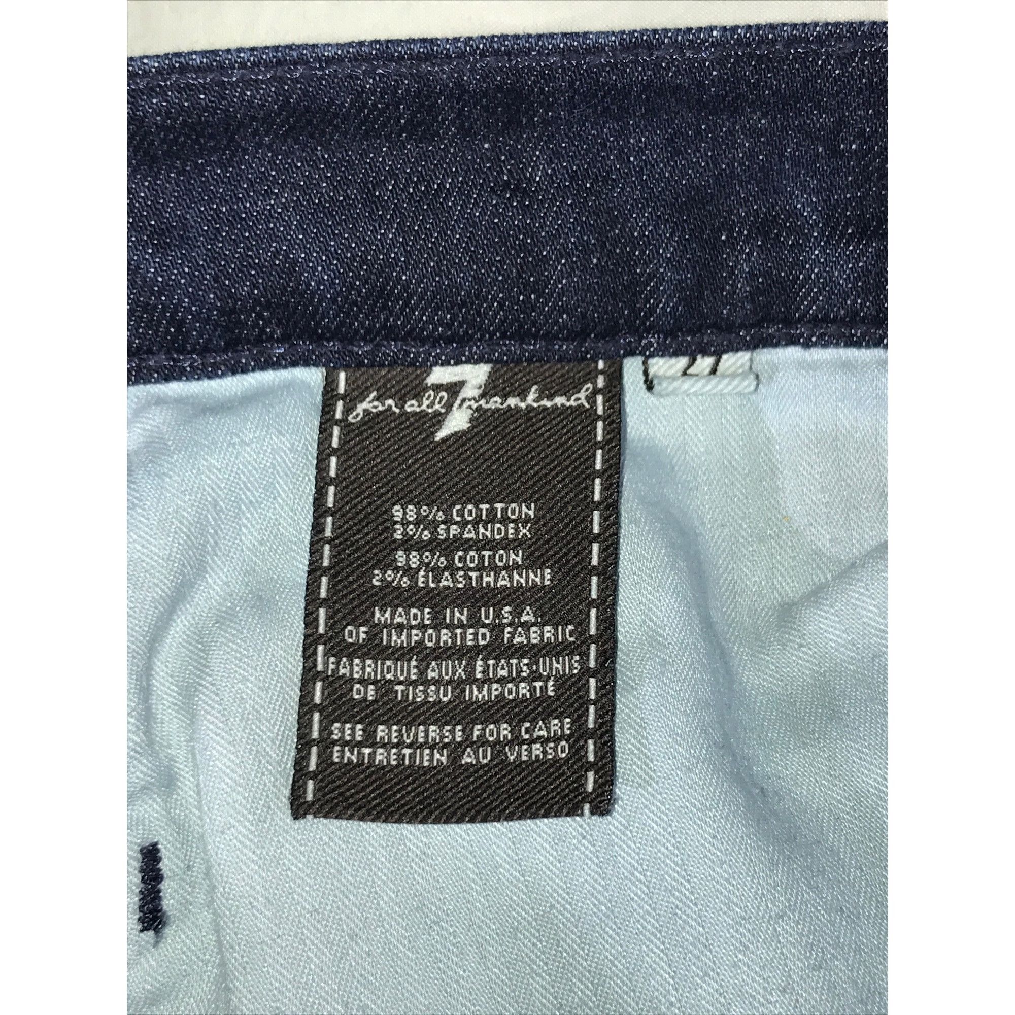7 For All Mankind 7 For All Mankind Women's High Waist Bootcut Jeans Size 27" / US 4 / IT 40 - 9 Thumbnail