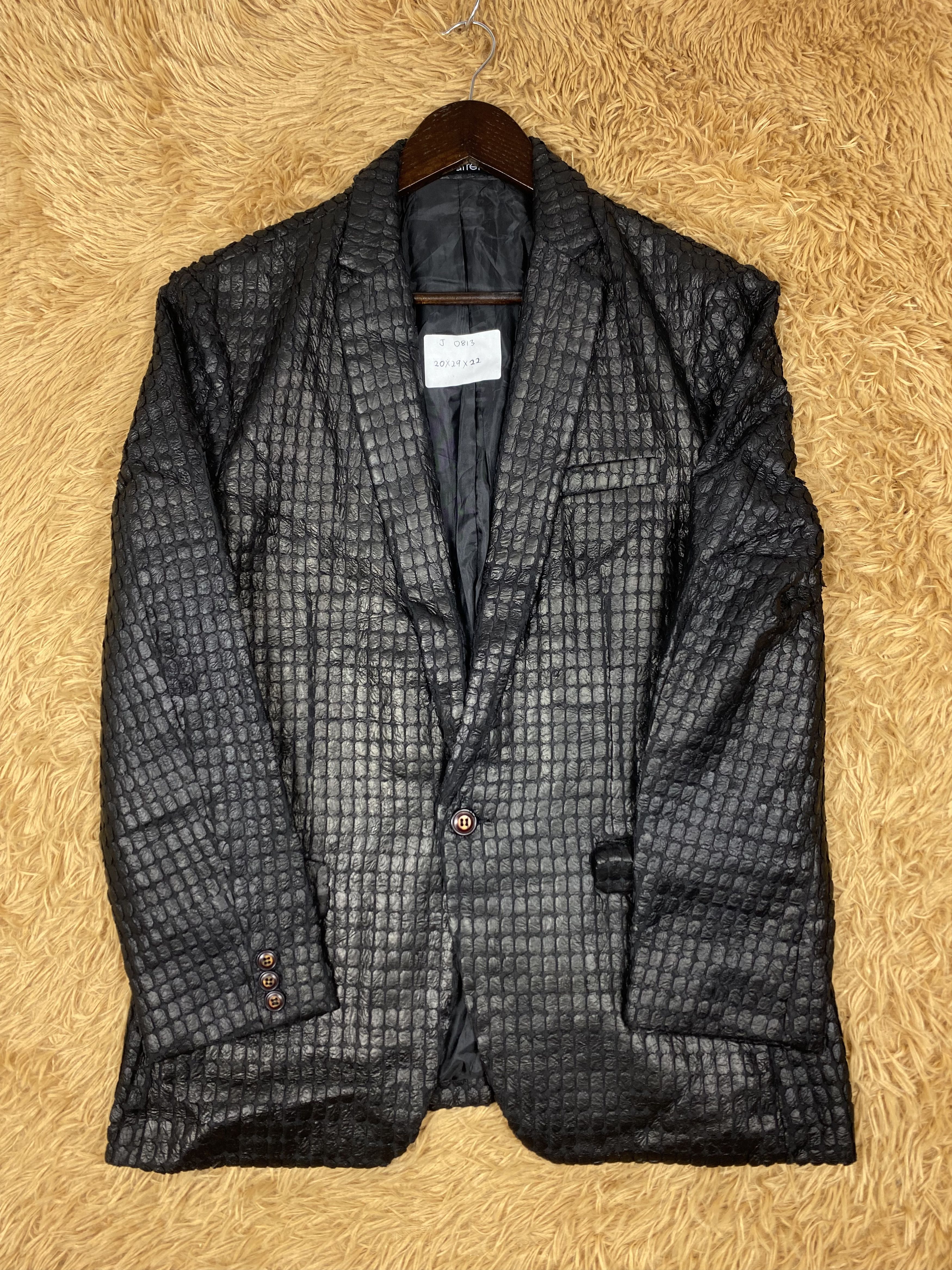 Neil Barrett Vintage Neil Barret Leather Jacket DJ0813 Size US XXL / EU 58 / 5 - 4 Thumbnail