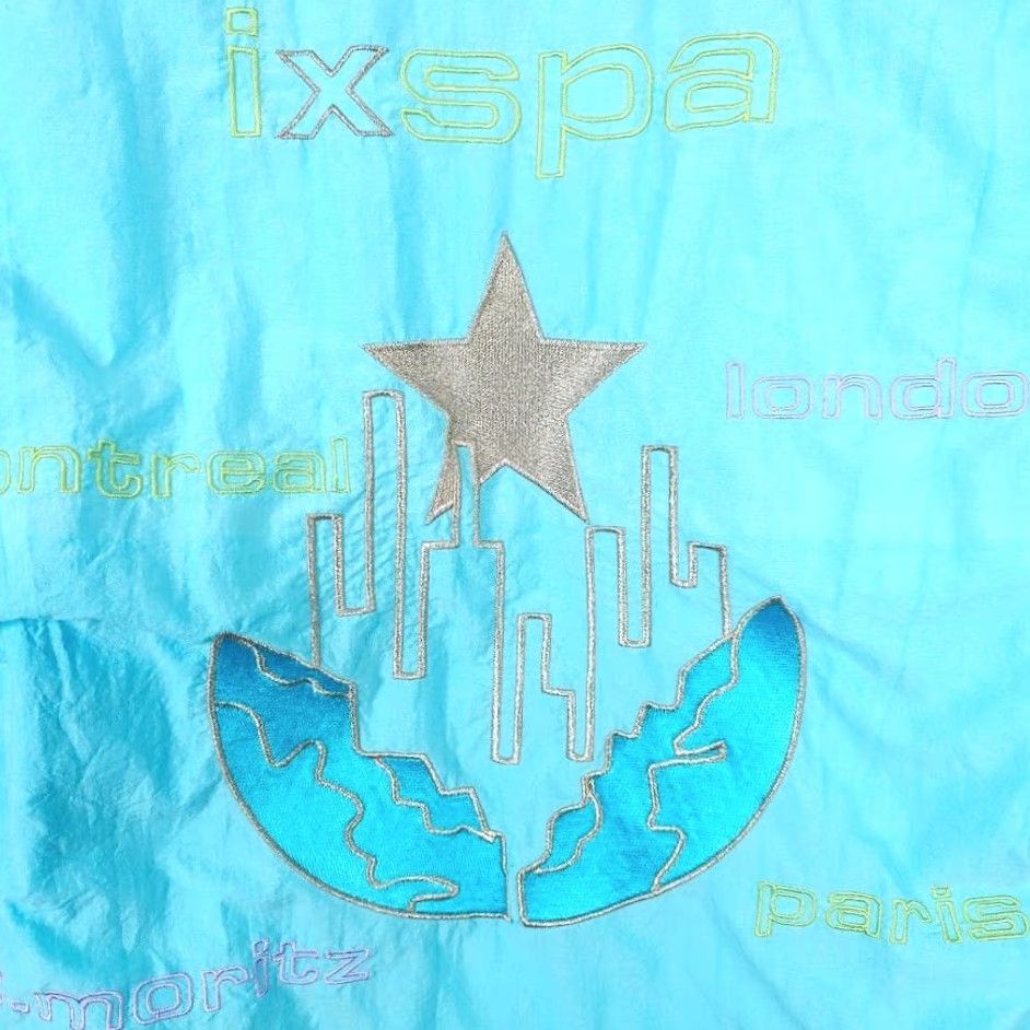 Vintage VINTAGE IXSPA Windbreaker Jacket Womens M Blue 80s International IXSPA Windbreaker Jacket Womens M Blue 80s International Size M / US 6-8 / IT 42-44 - 5 Thumbnail