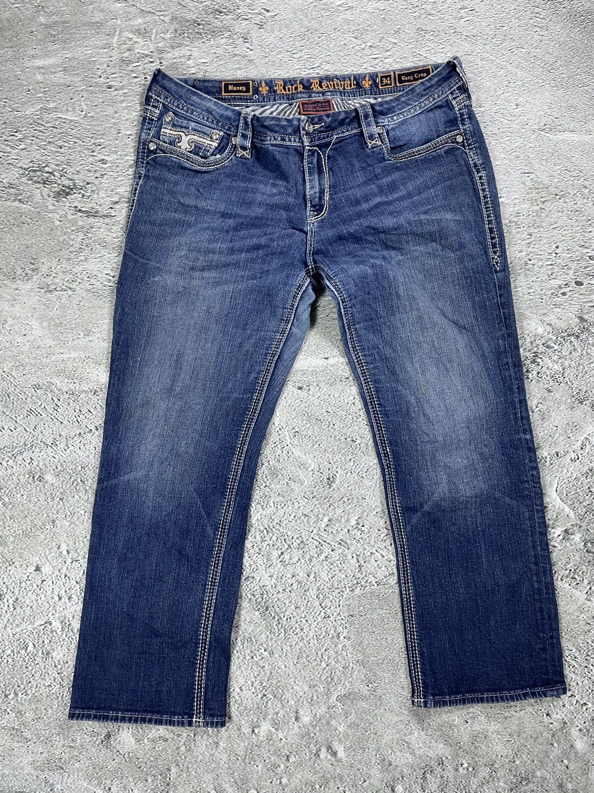 Rock Revival Rock Revival Nancy vintage blue jeans Y2K Size US 34 / EU 50 - 3 Thumbnail